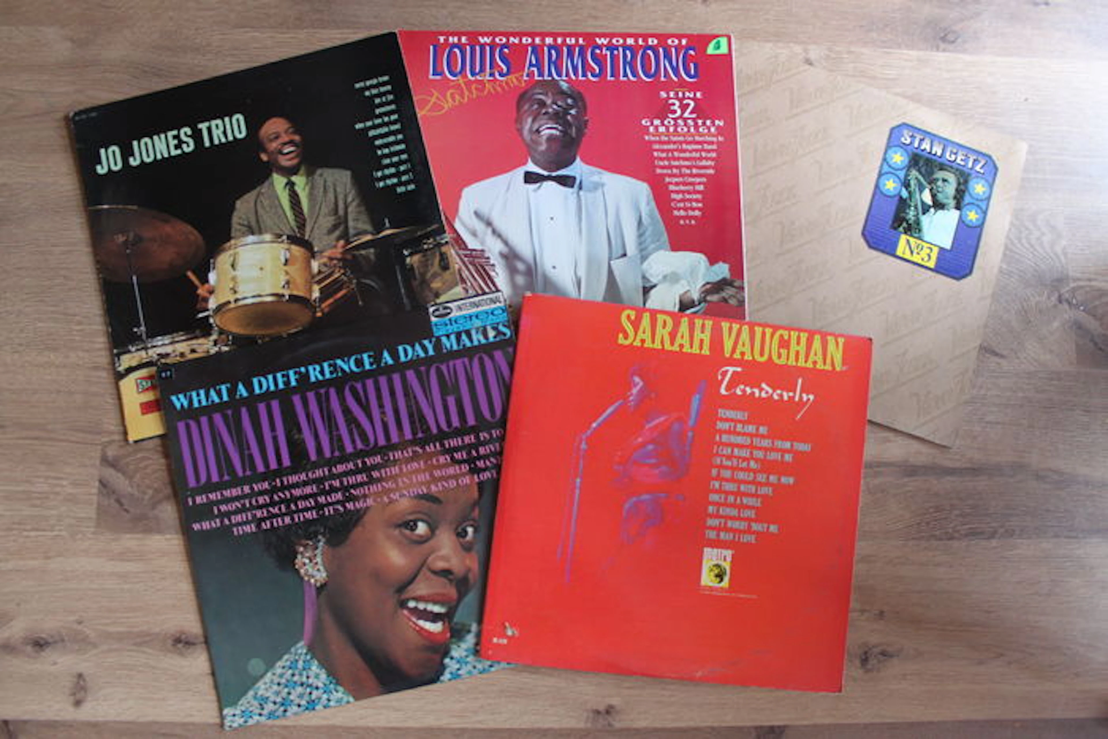 Collection Jazz Artists - 17 Albums and one box with 4LP