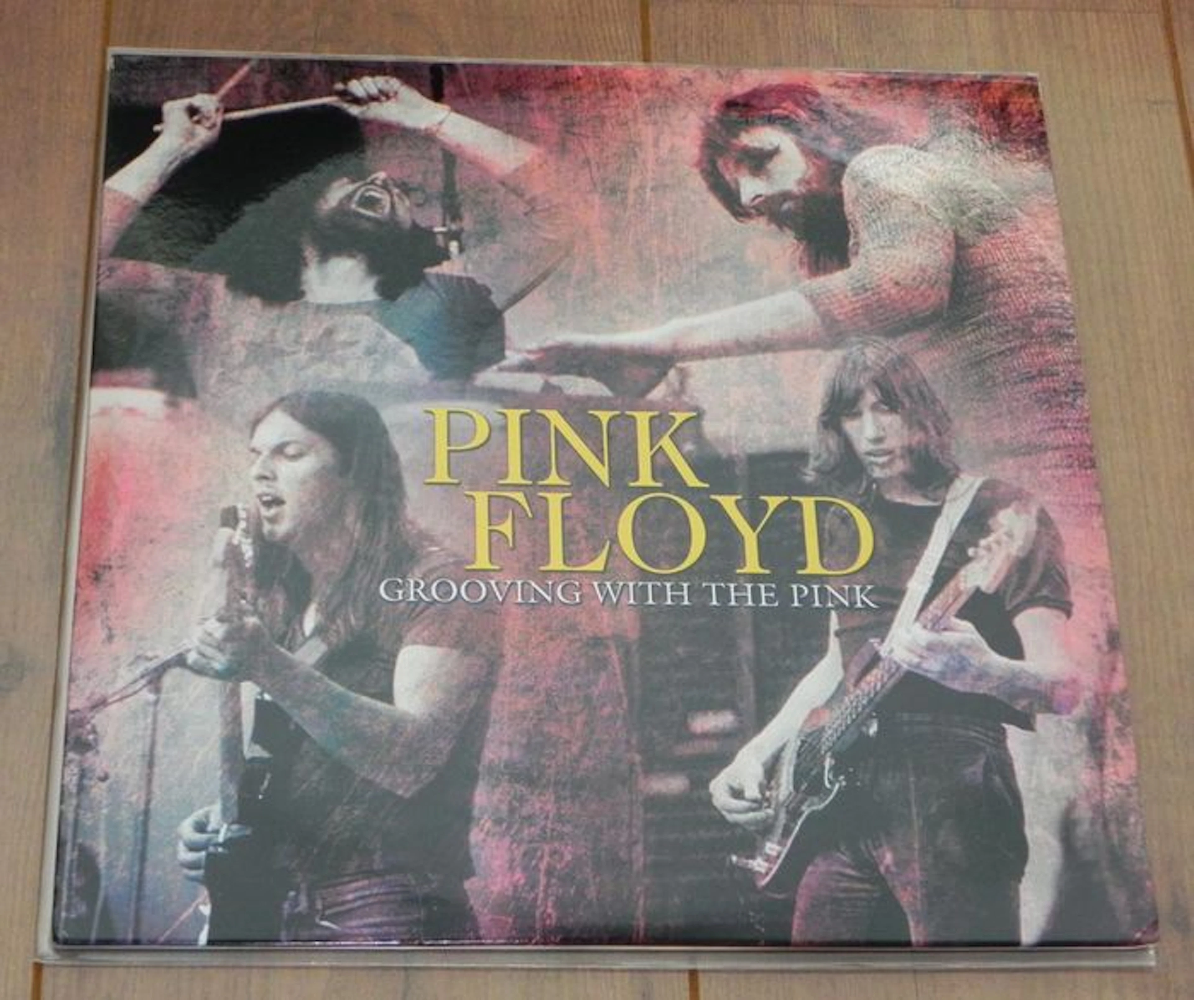 Pink Floyd - Grooving With The Pink 3LP/ Limited Edition 300 Copies On Pink Wax/ NEAR MINT