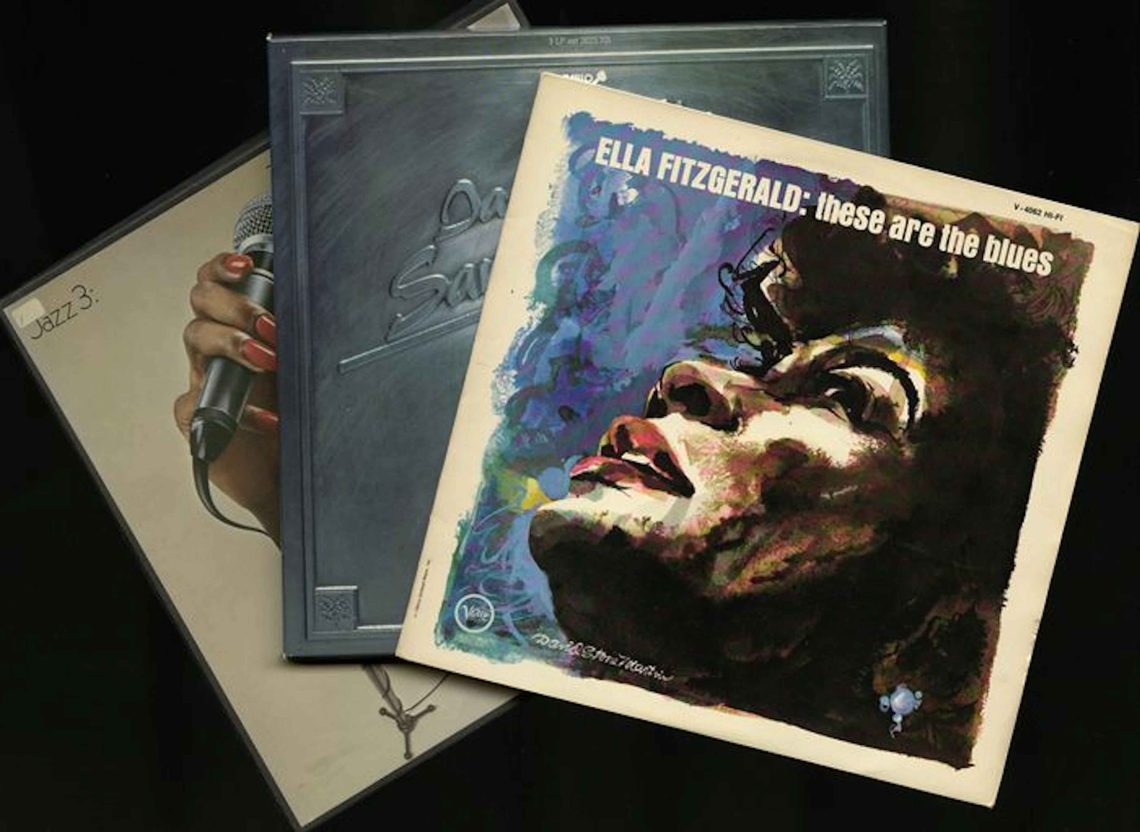 Ella Fitzgerald: These Are The Blues- Rare German Jazz Vocal LP Verve 4062 Mono