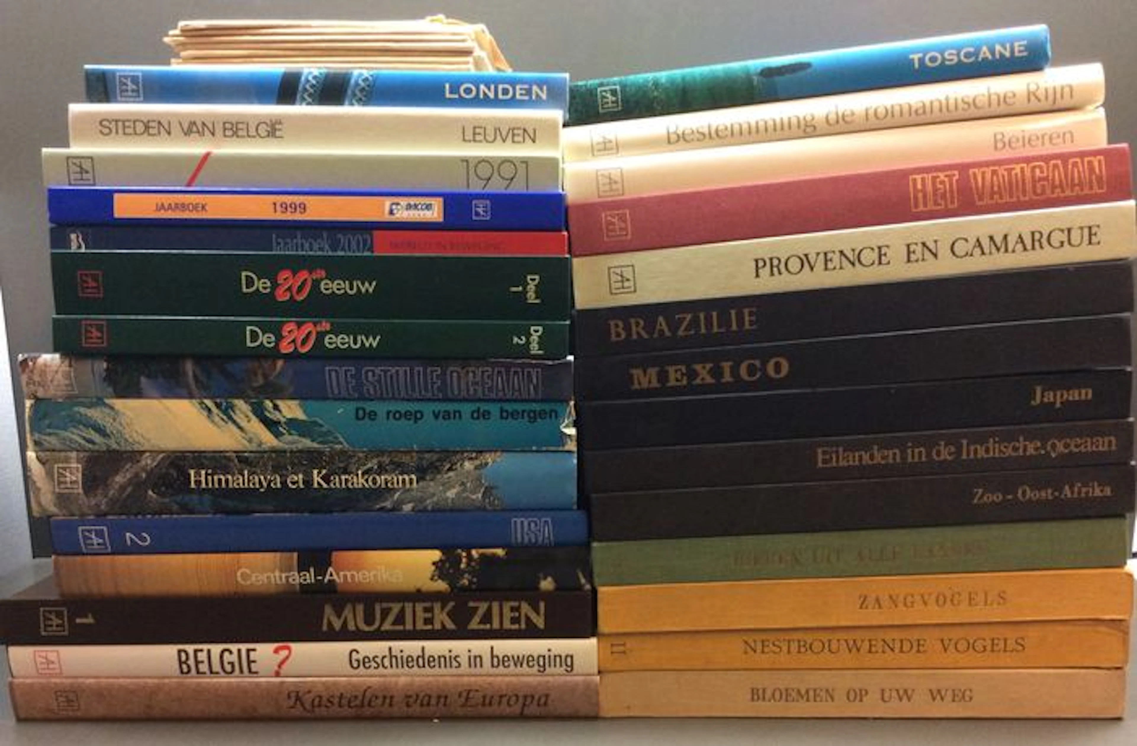 Plaatjesalbums; Lot met 29 titels uitgegeven door Artis-Historia - 1956/2003
