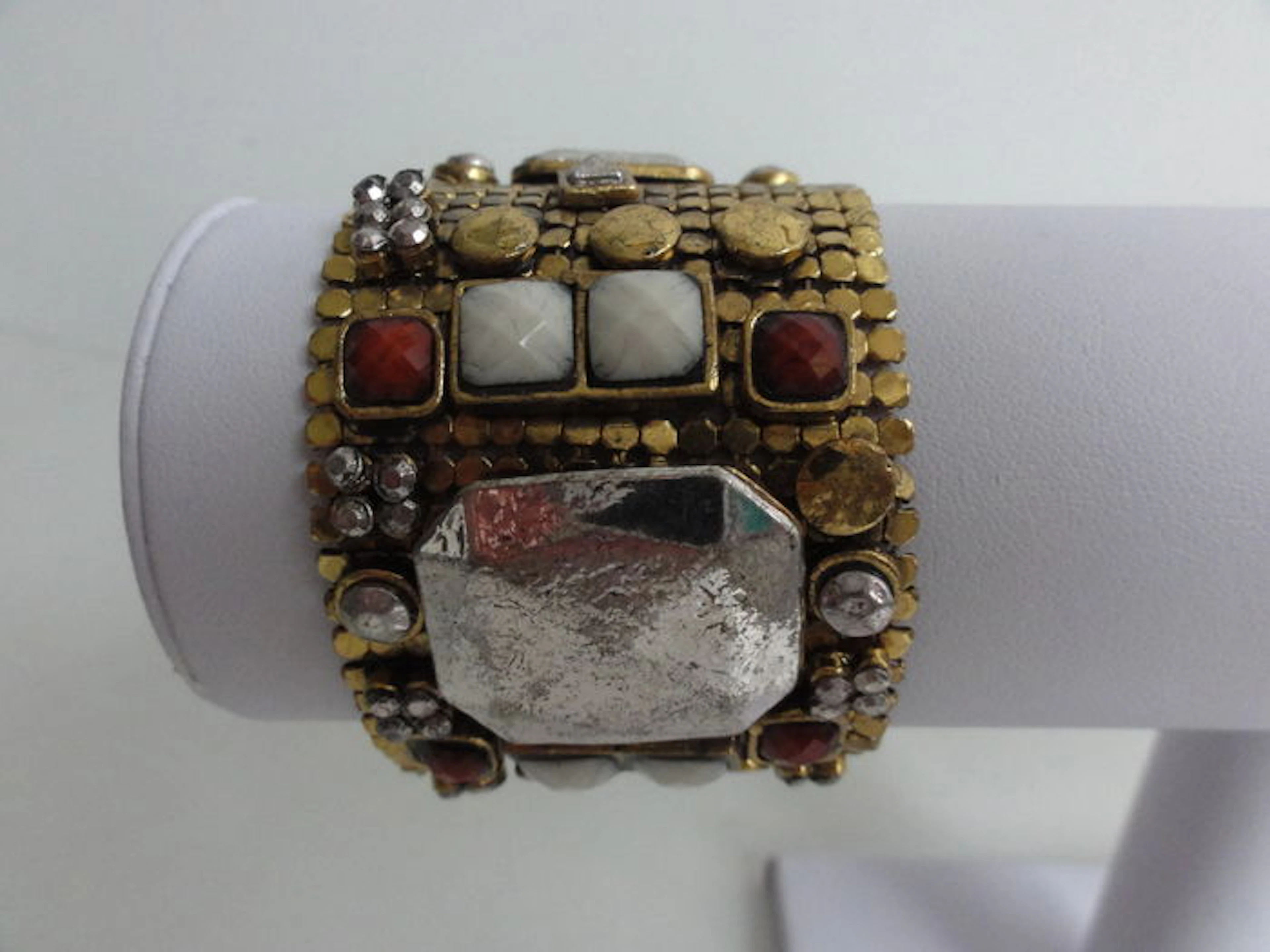 Vintage - Armband met stenen