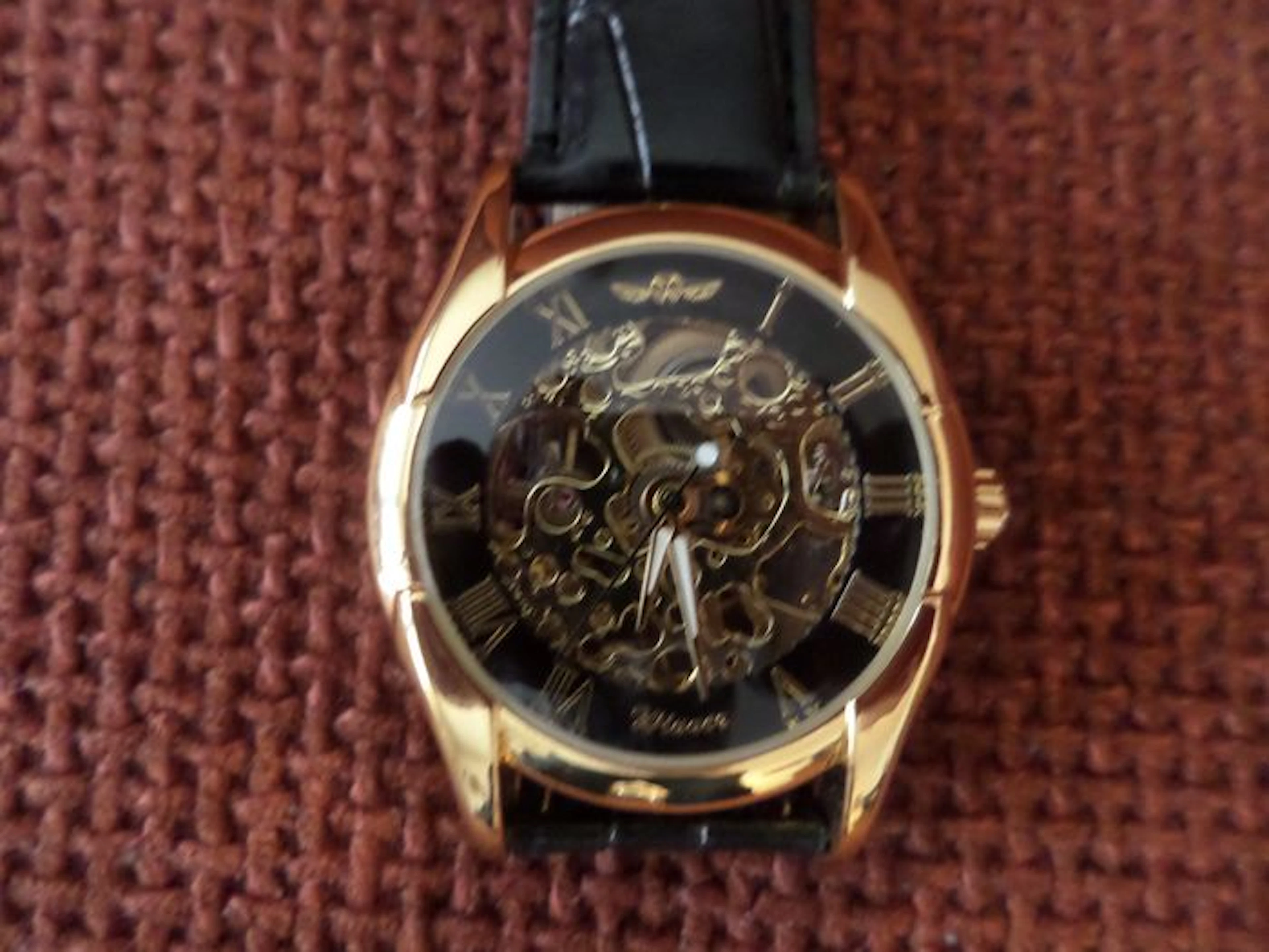 Winner, Sewer and Jieding Unused skeleton watches