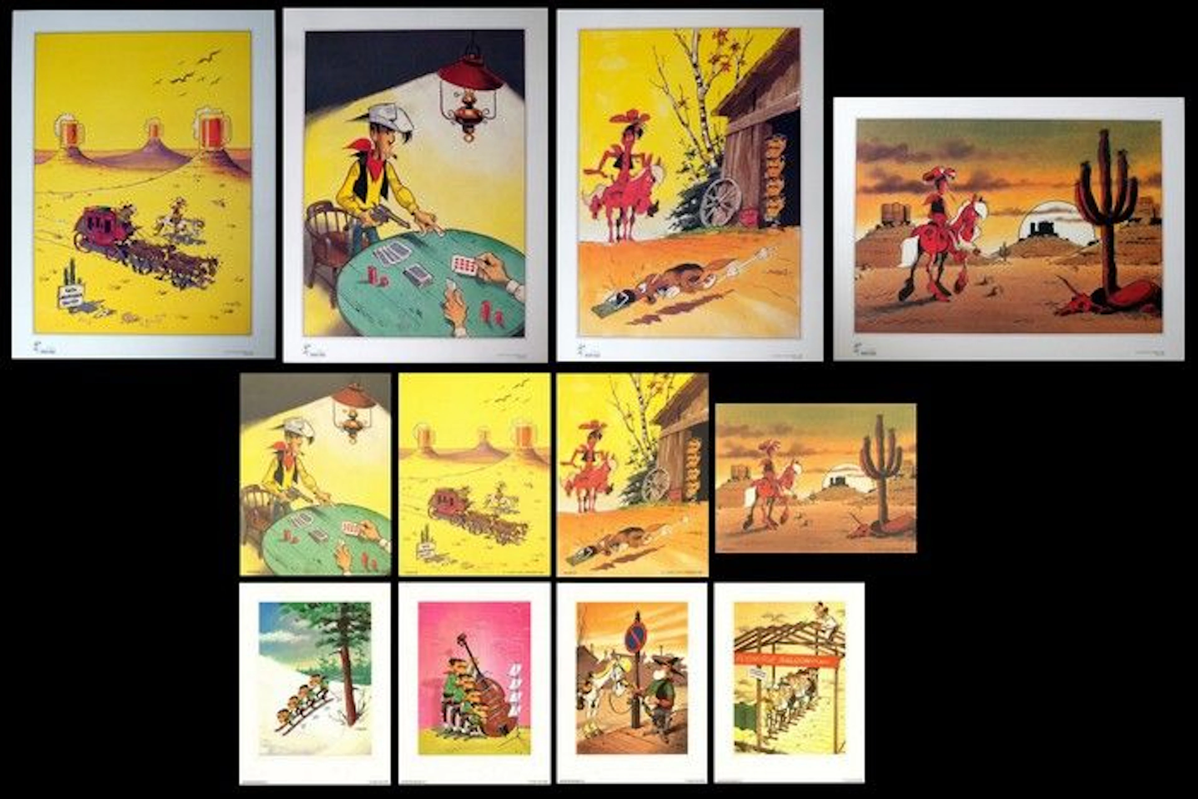 Morris - 12 posters Lucky Luke