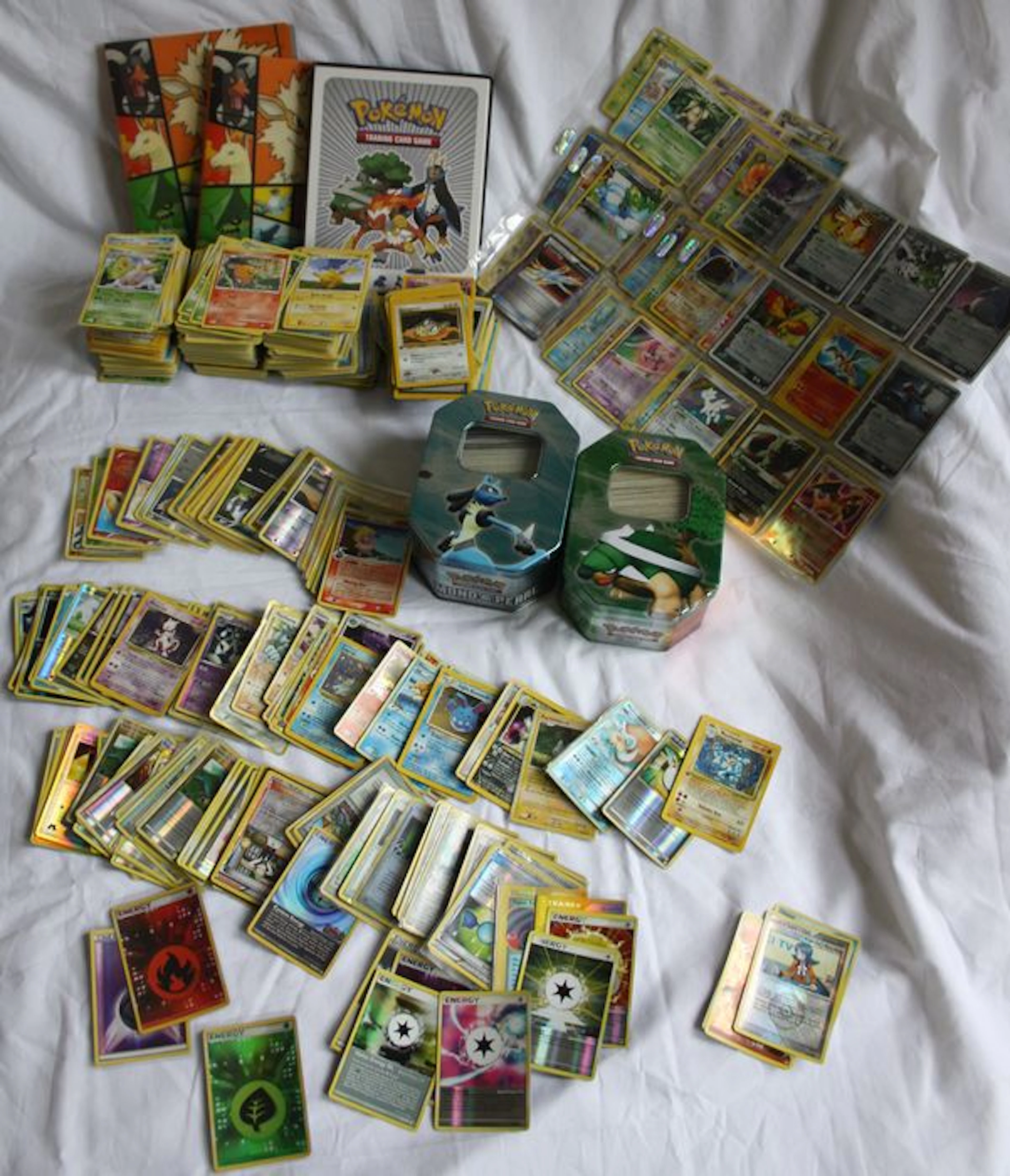Pokémon - Beautiful collection of more than 1500 cards - English - Different editions