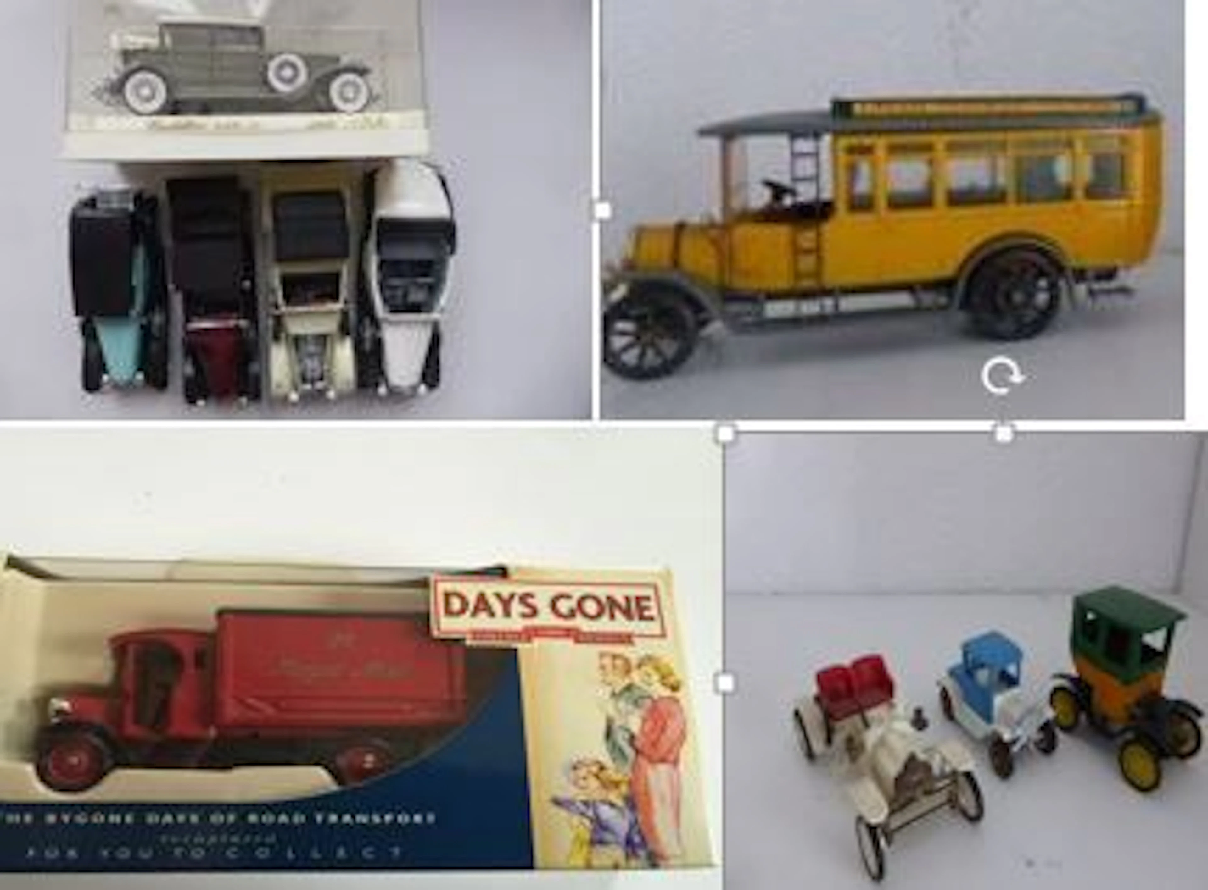Solido/Rio/Best Box/Lledo/Rami - Div. schalen - Kavel met 11 oldtimer modellen