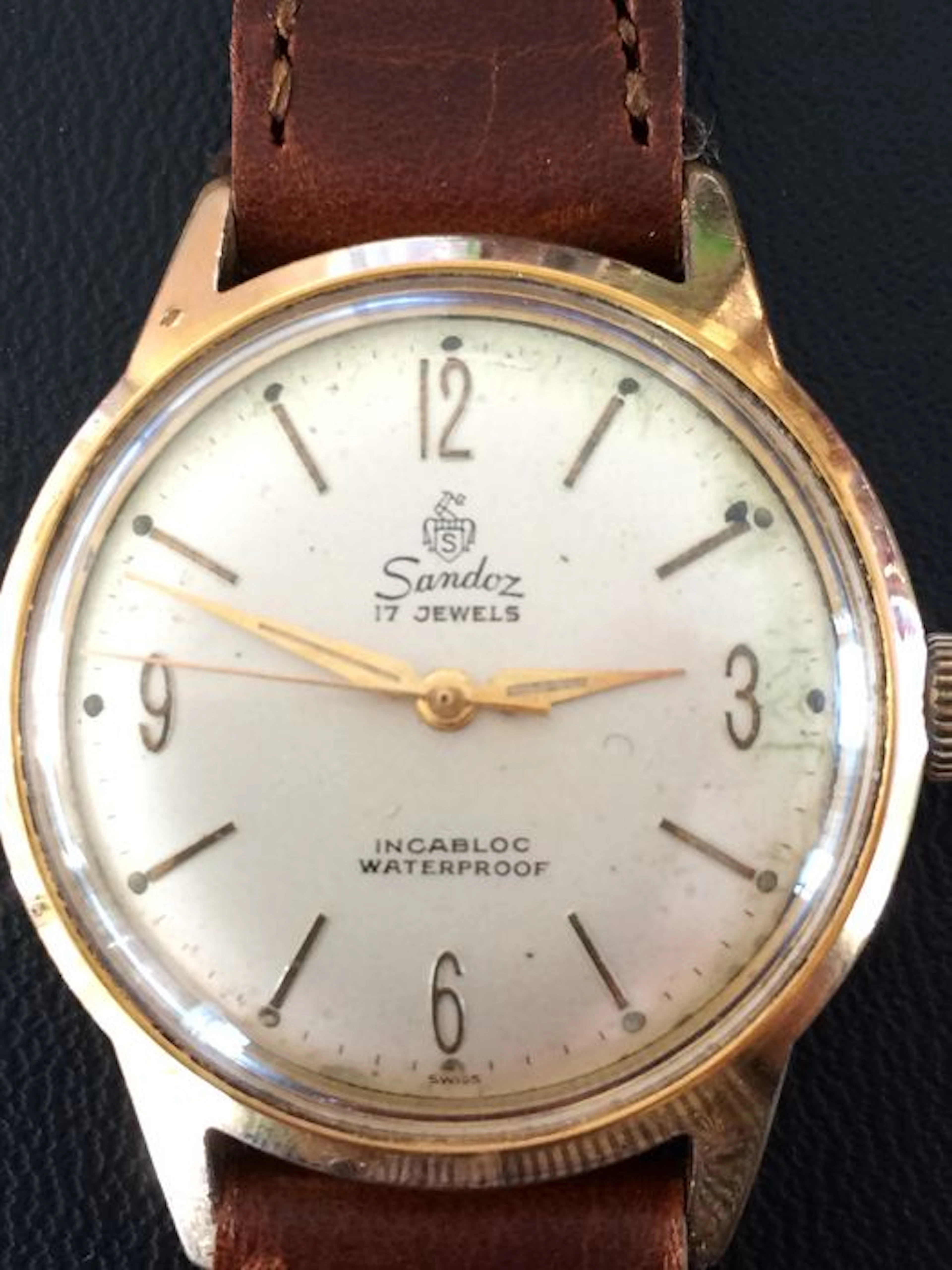 Sandoz horloge -- Ca years 60