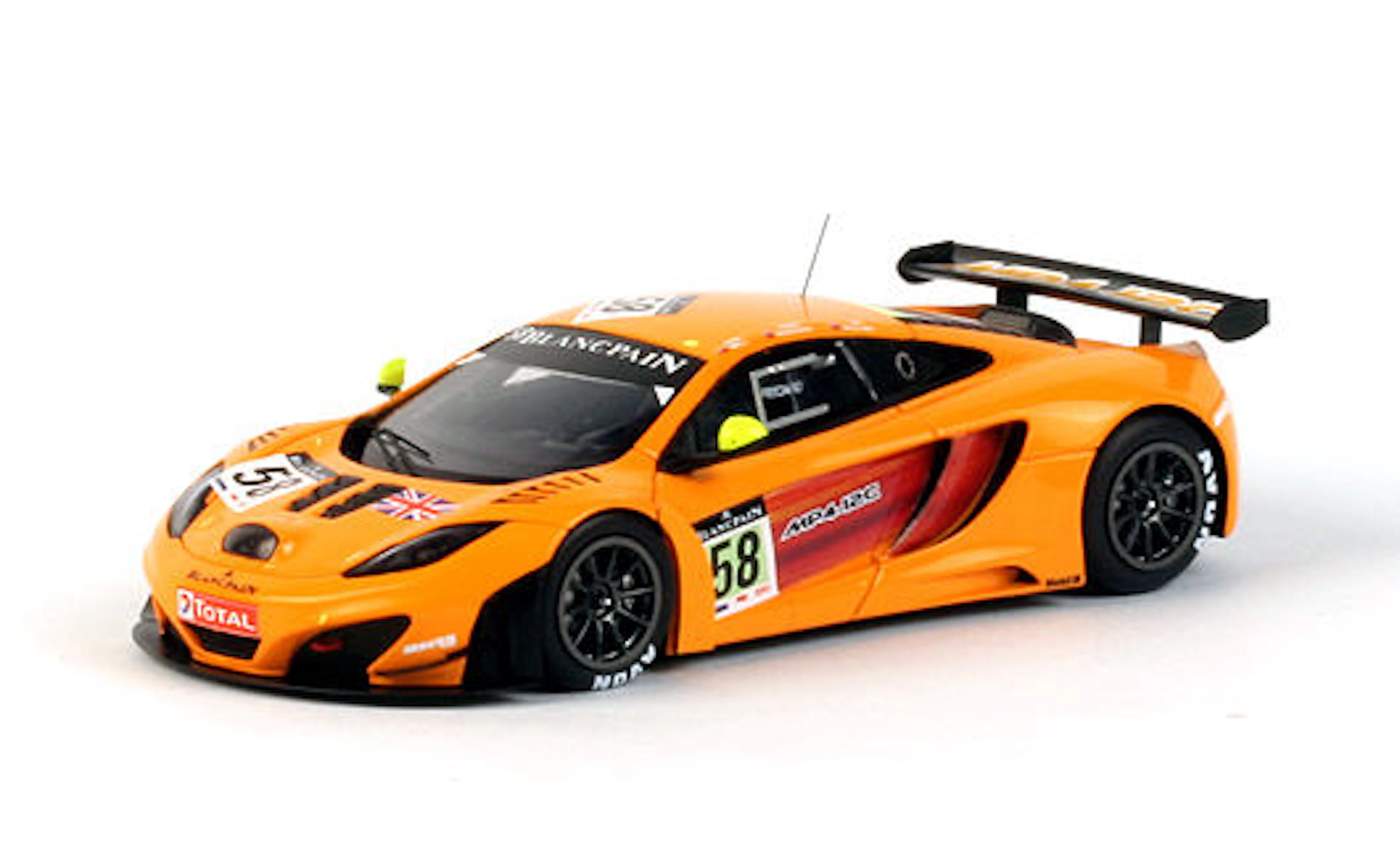 True Scale - Scale 1/43 - McLaren MP4-12C GT3 2011 Spa, Blancpain, #58