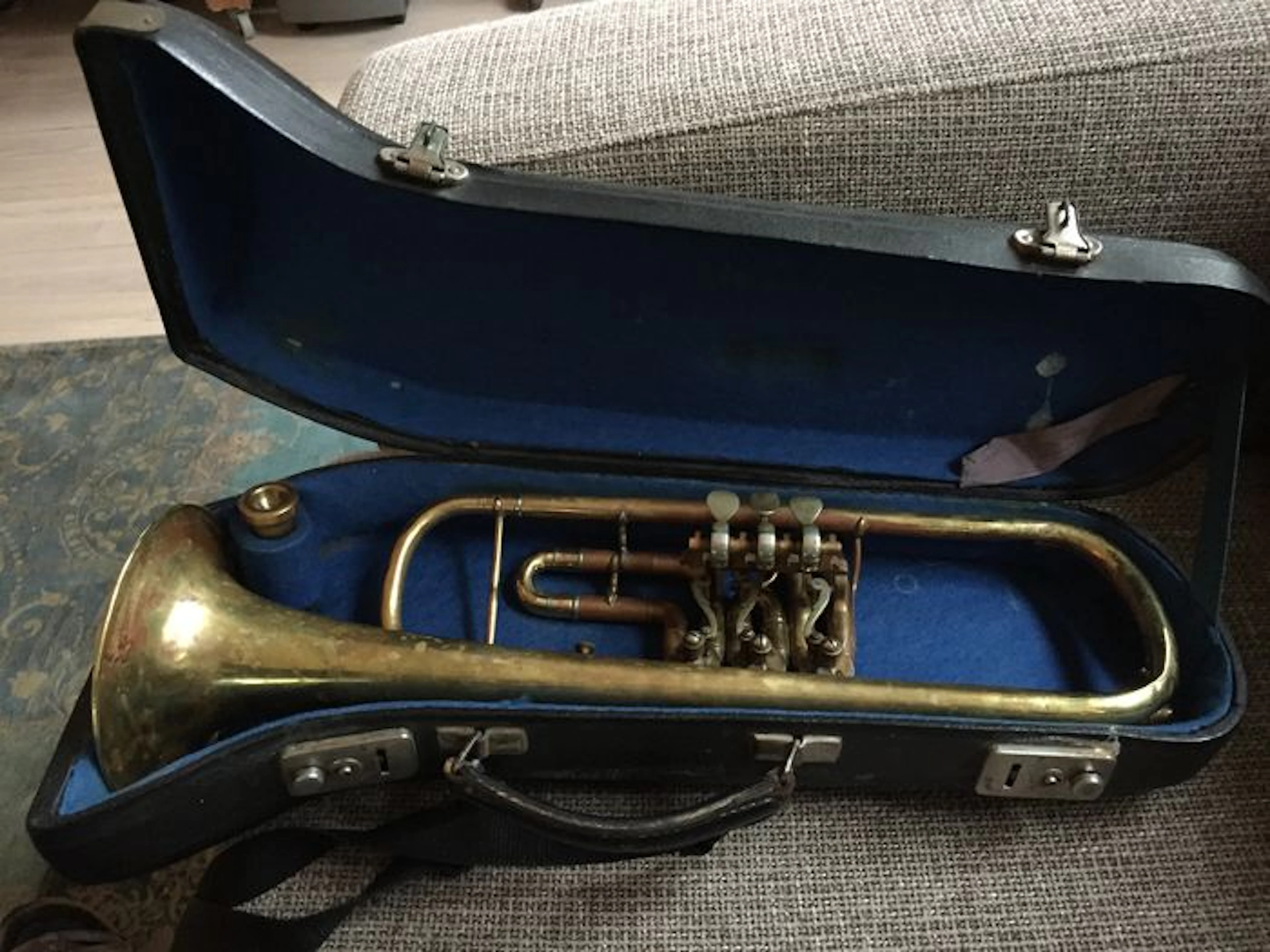 Bes Trompet Vintage draaiventiel van Rudolf Schwarz, Hannover