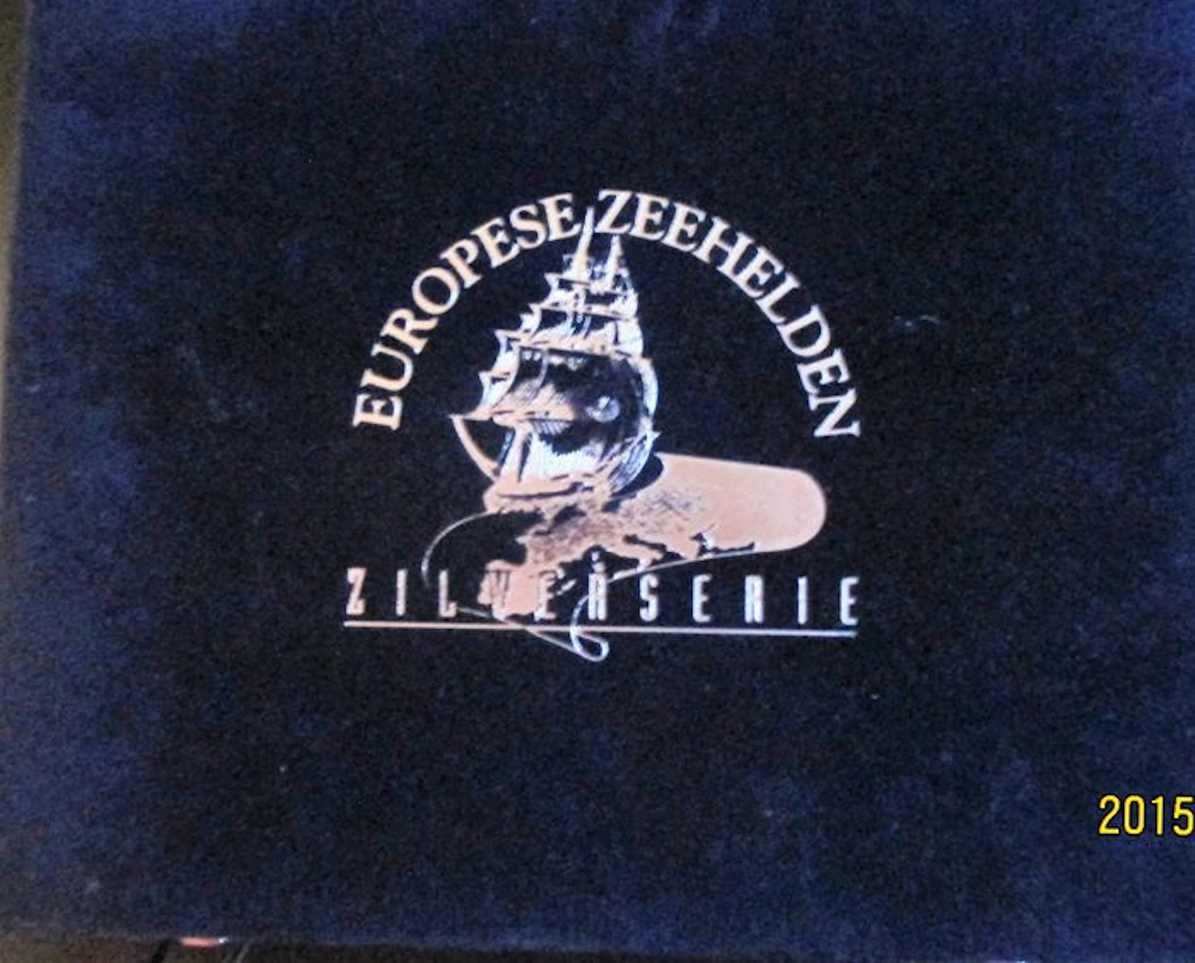 Nederland - Penningen 1994 'Europese Zeehelden' (12 verschillende) zilver