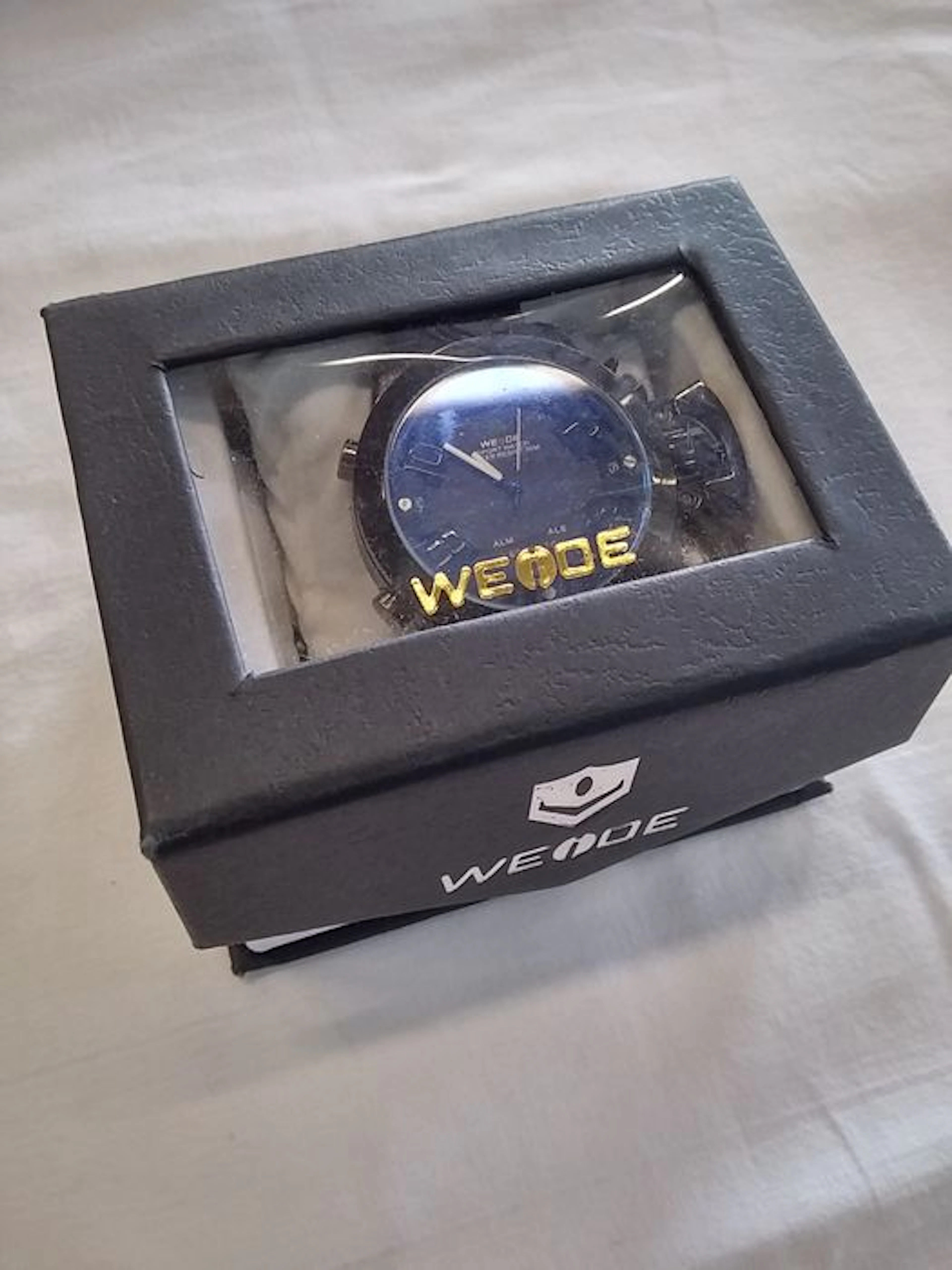 WEiDE gent's digi ana sport wristwatch (led dial) - new