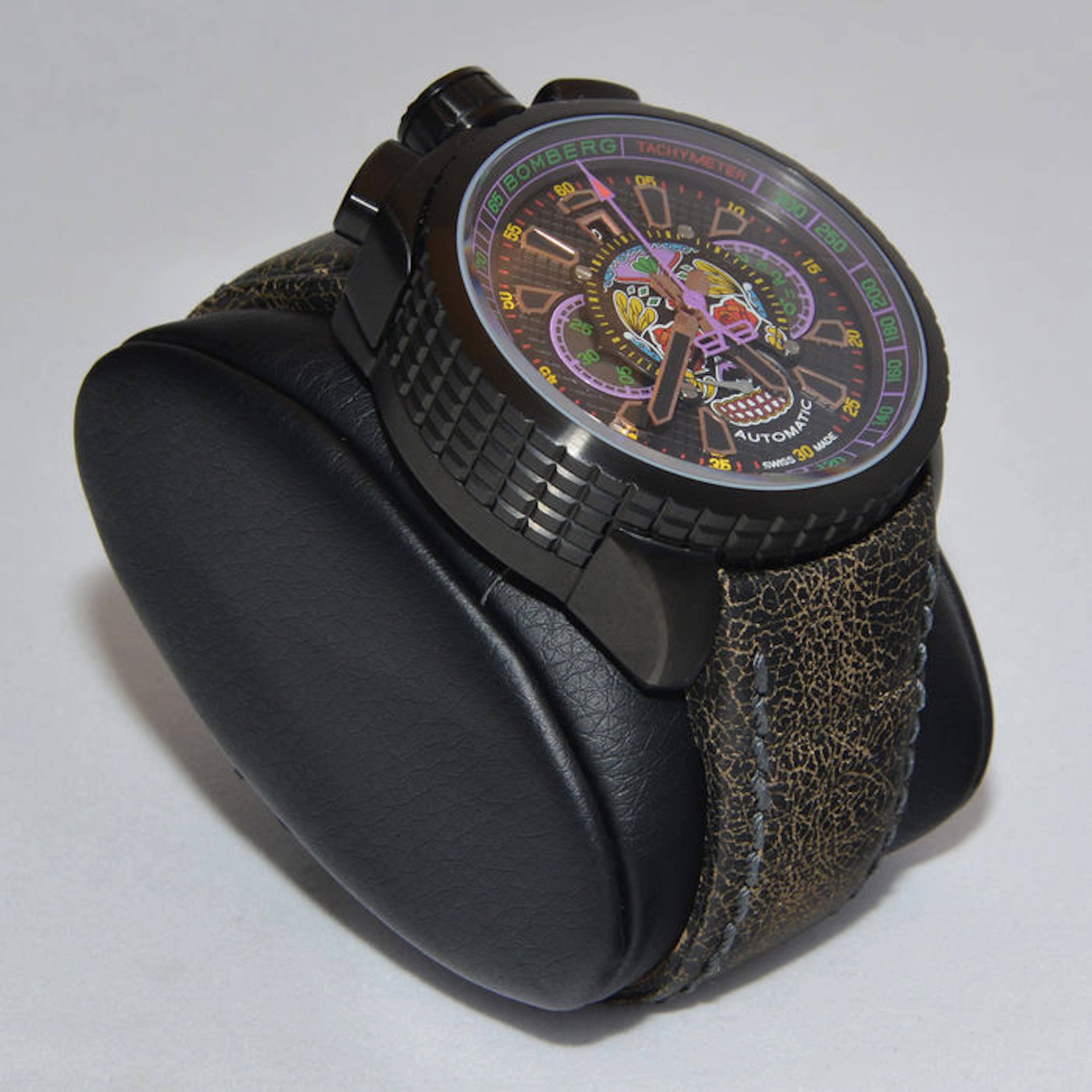 Bomberg Bolt-68 Skull limited edition - Men's watch - 2015