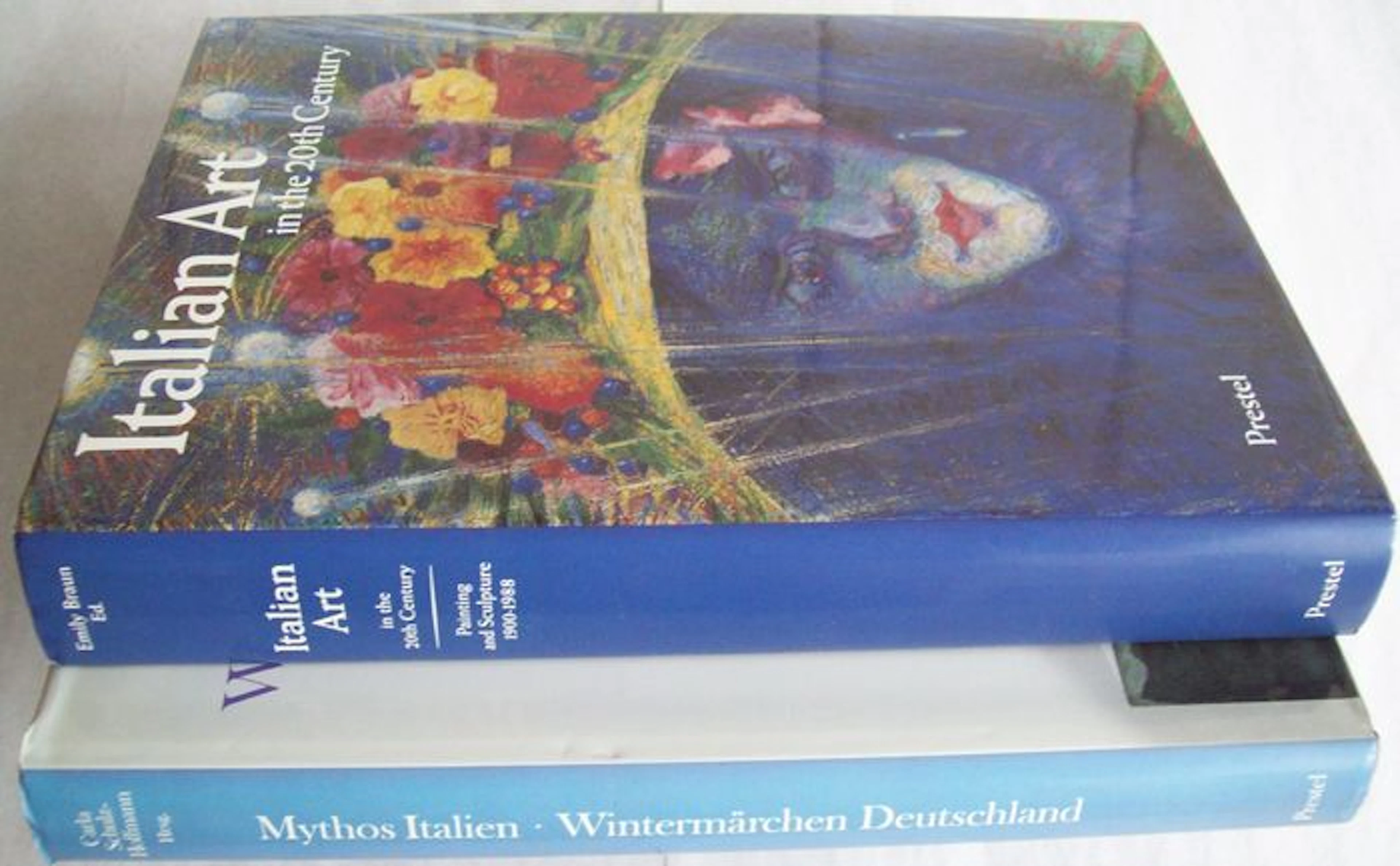 Kunst; Lot met 2 uitgaven over Italiaanse moderne kunst - 1988/1989