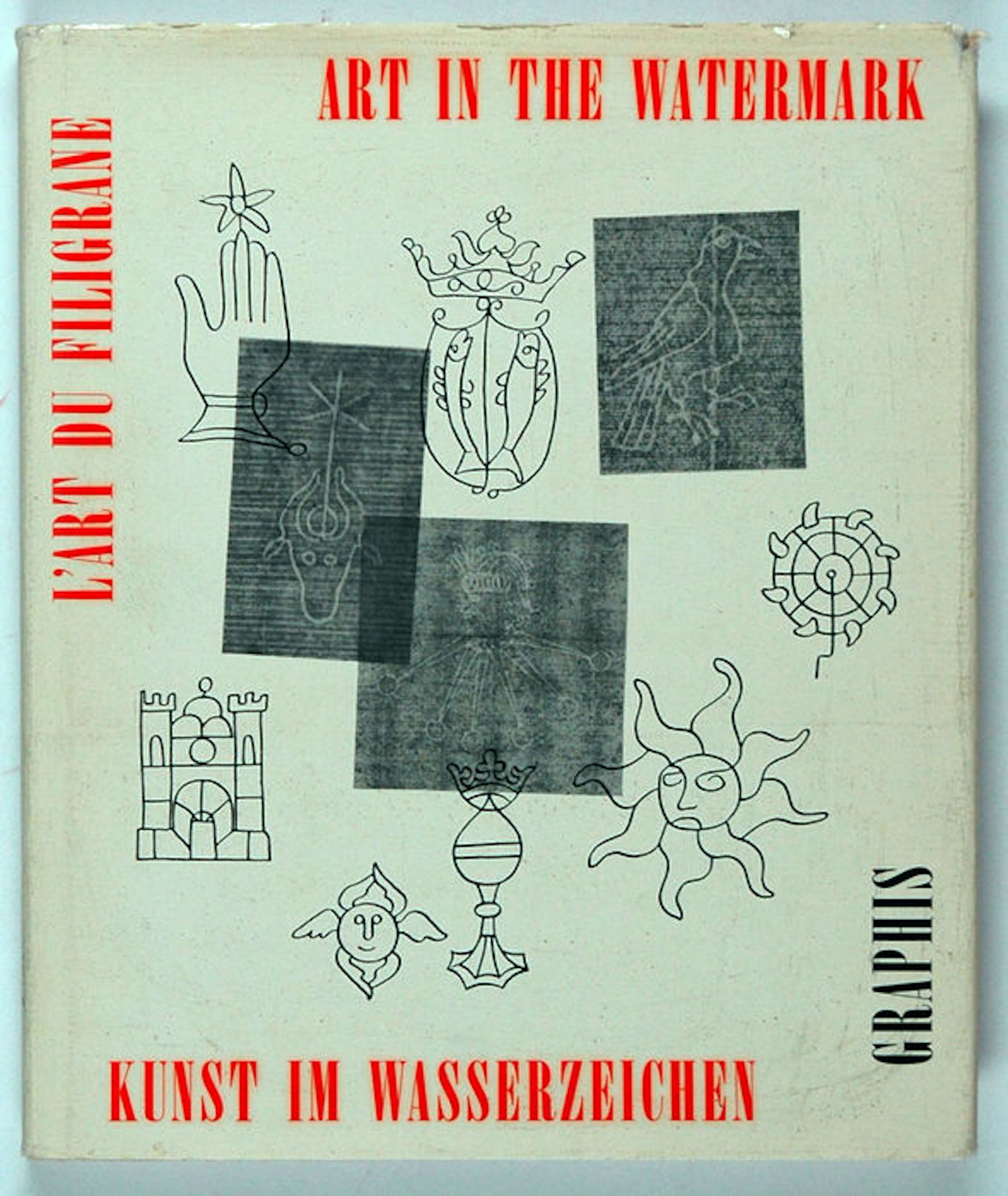 Papier; Walter Herdeg - Art in the watermark. Kunst im Wasserzeichen. L'art du filigrane - 1952