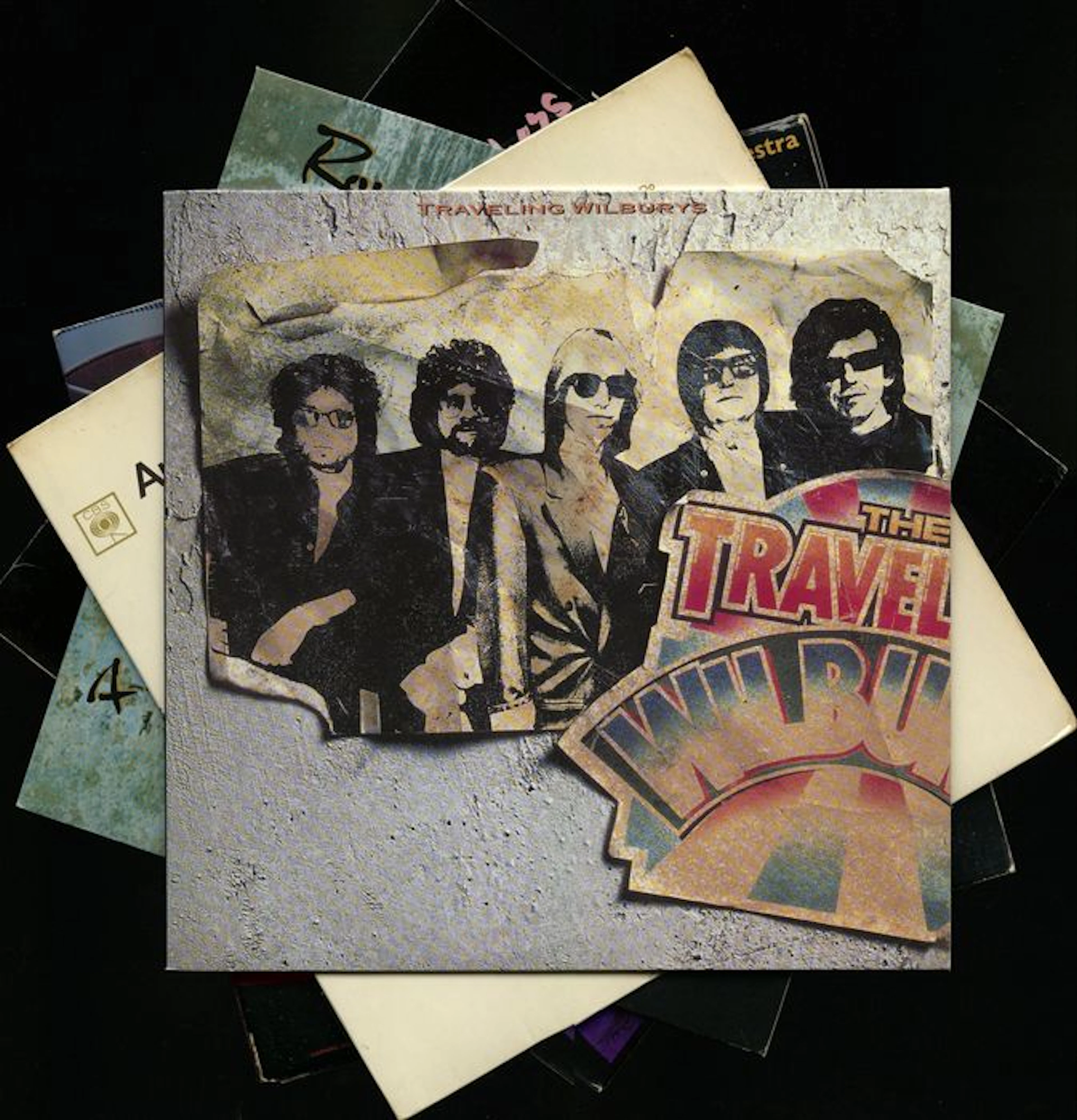 The Members Of The Traveling Wilburys - 5 Album Lot