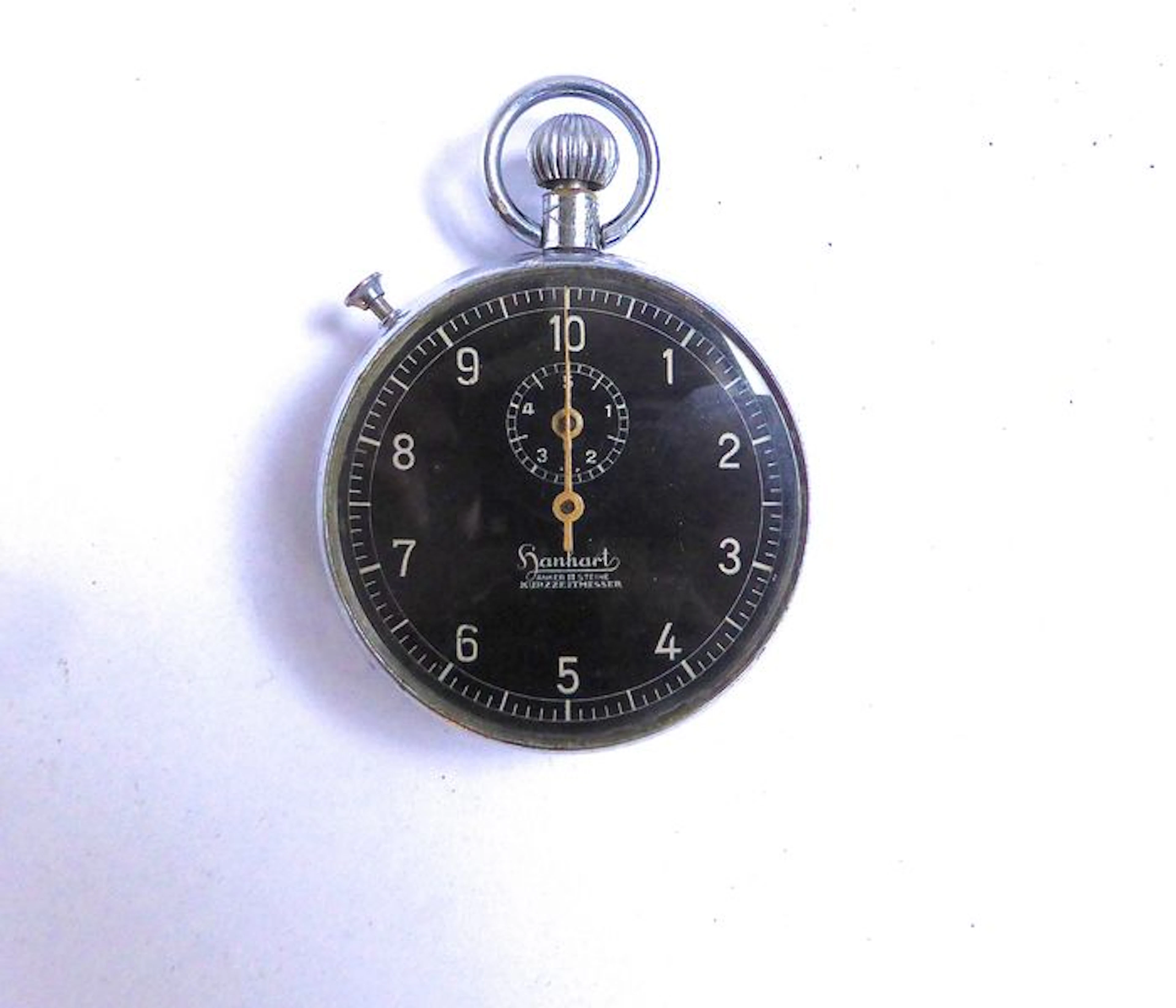 WW2 Hanhart Marine -Stopp-Uhr 1940/1945.
