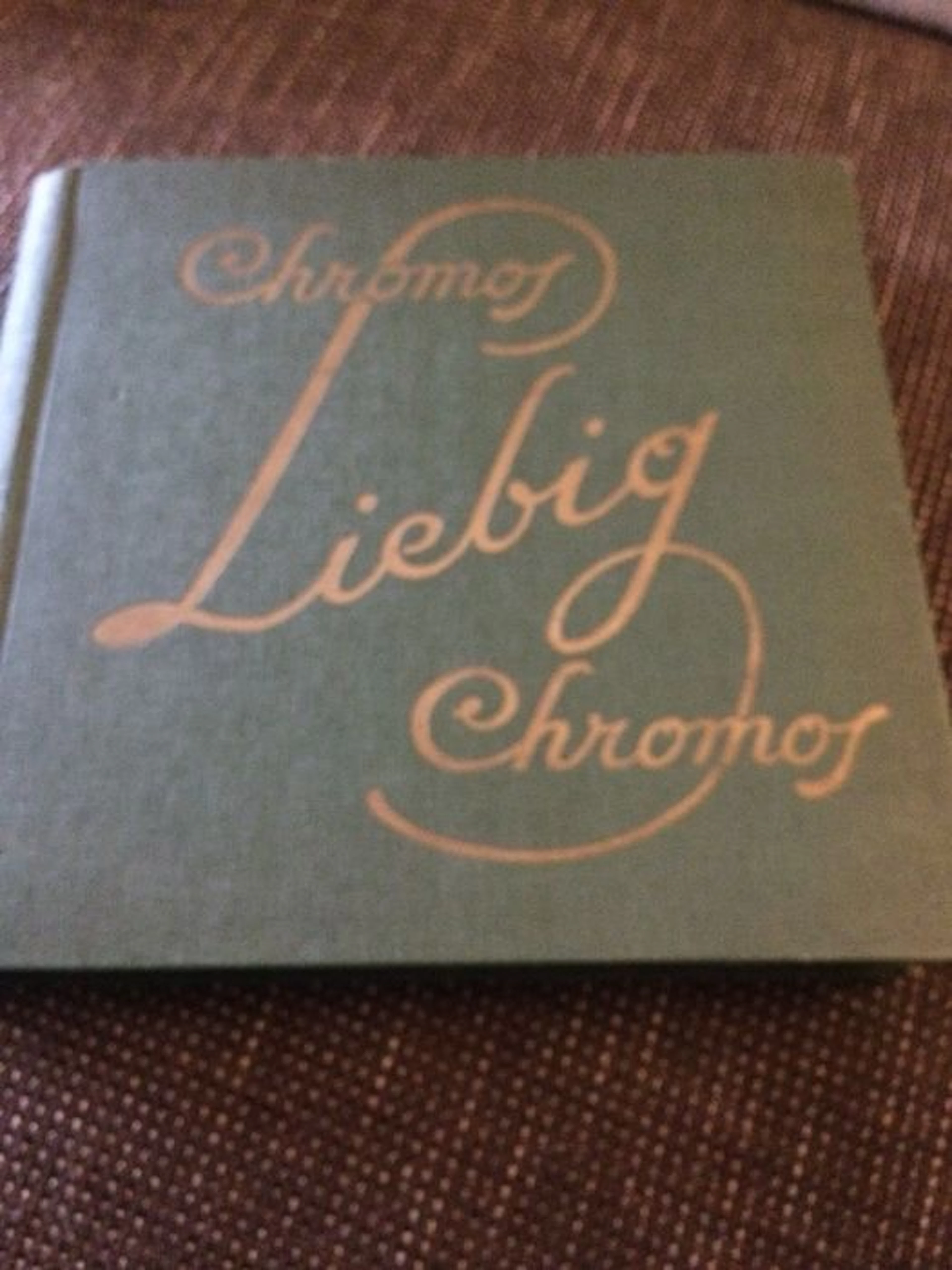 CHROMOS 290x; Liebig prenten + boek