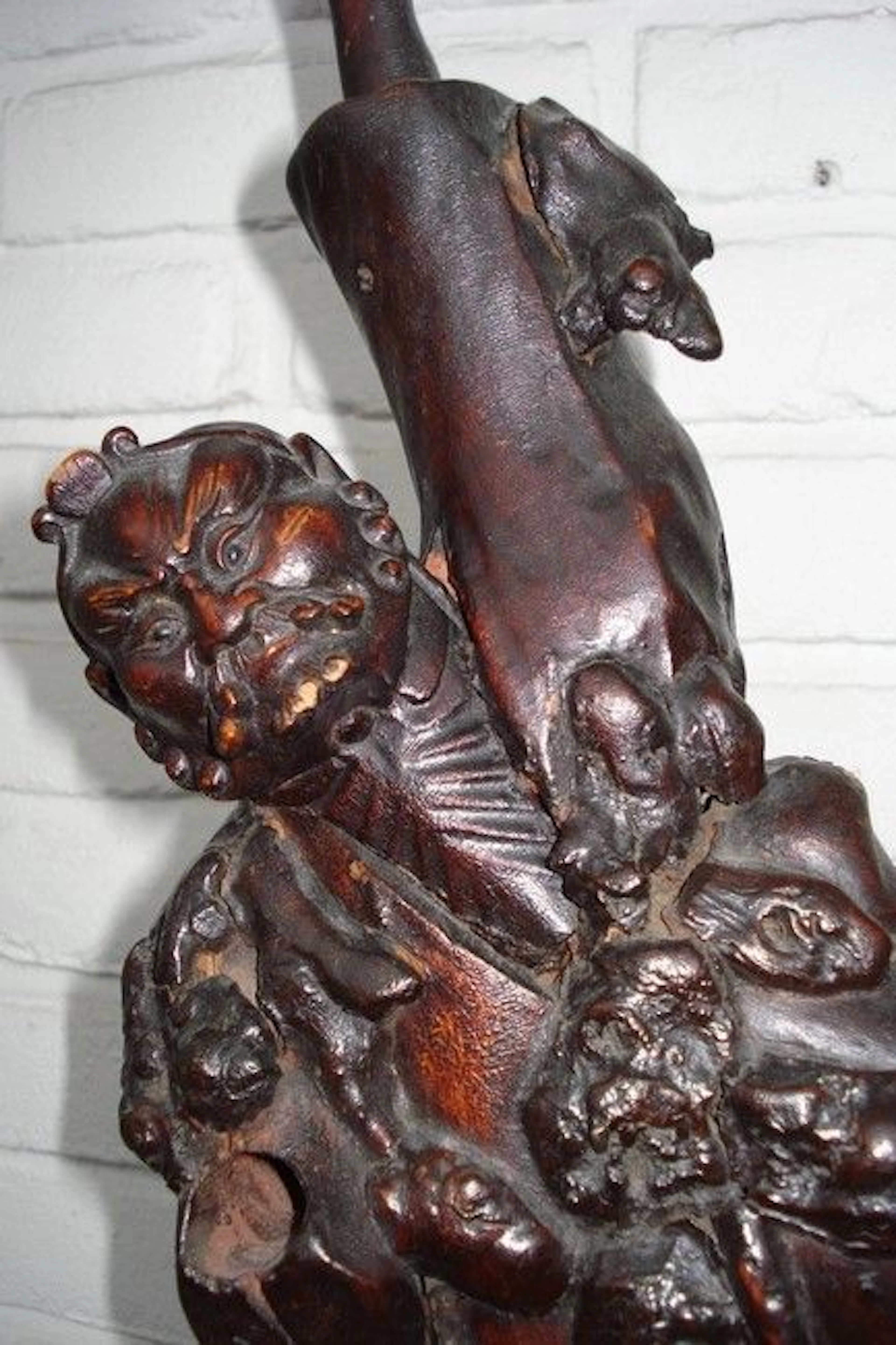 Wooden statue - China - ca. 1920