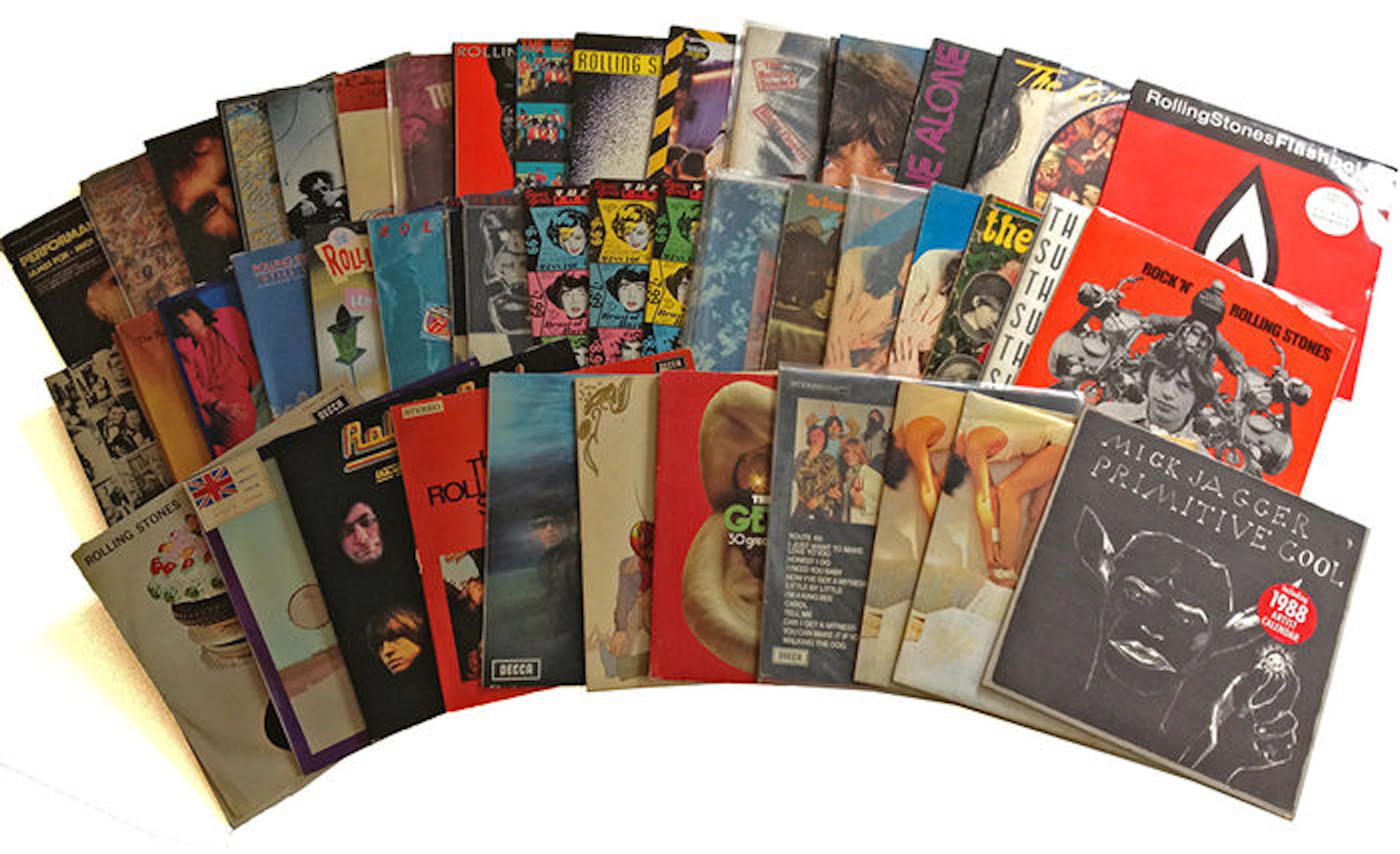 The Rolling Stones - Collection of 57 LP Albums 33rpm