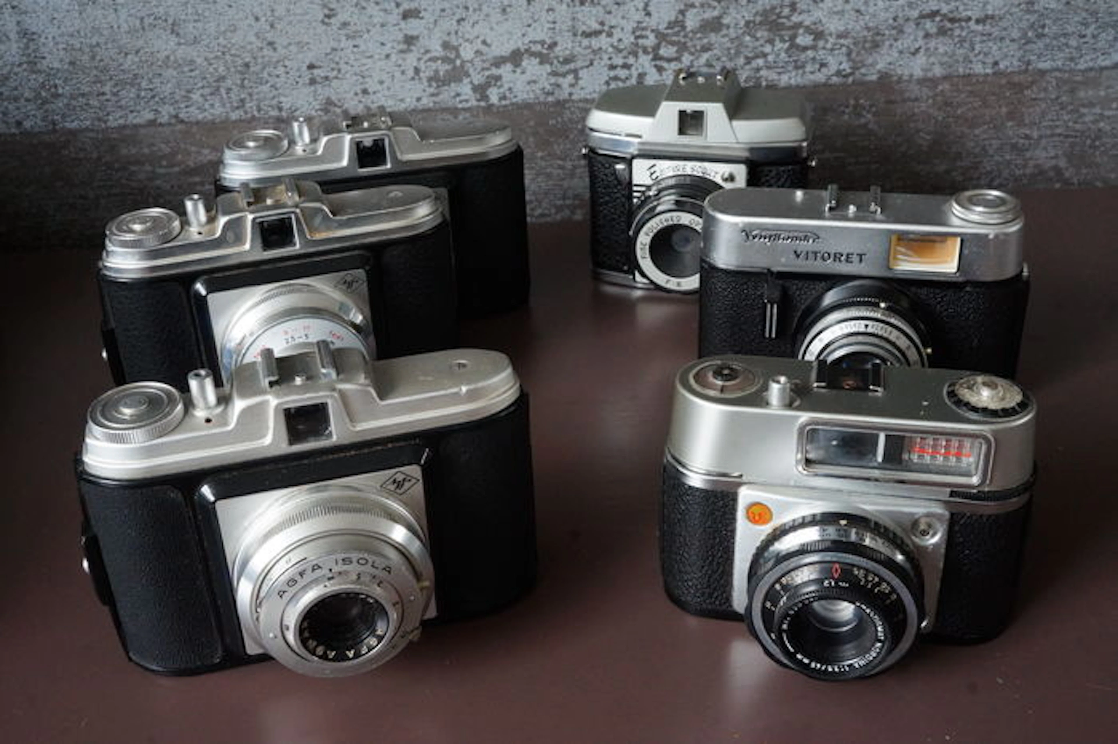 Diverse lot of 6 classic viewfinders