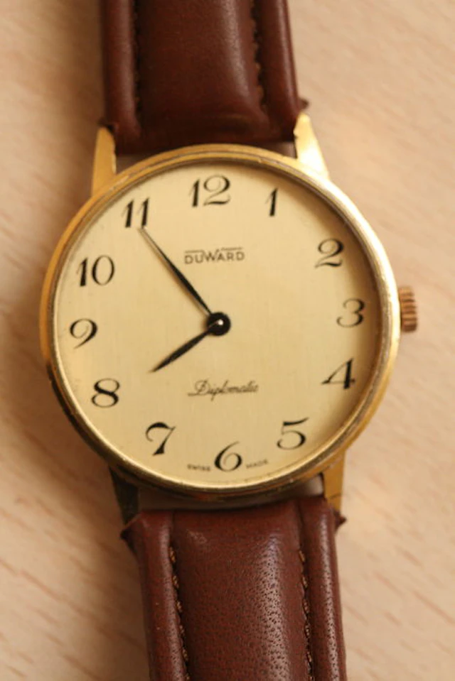 Duward Diplomatic - reloj de pulsera hombre - 70,s -80,s