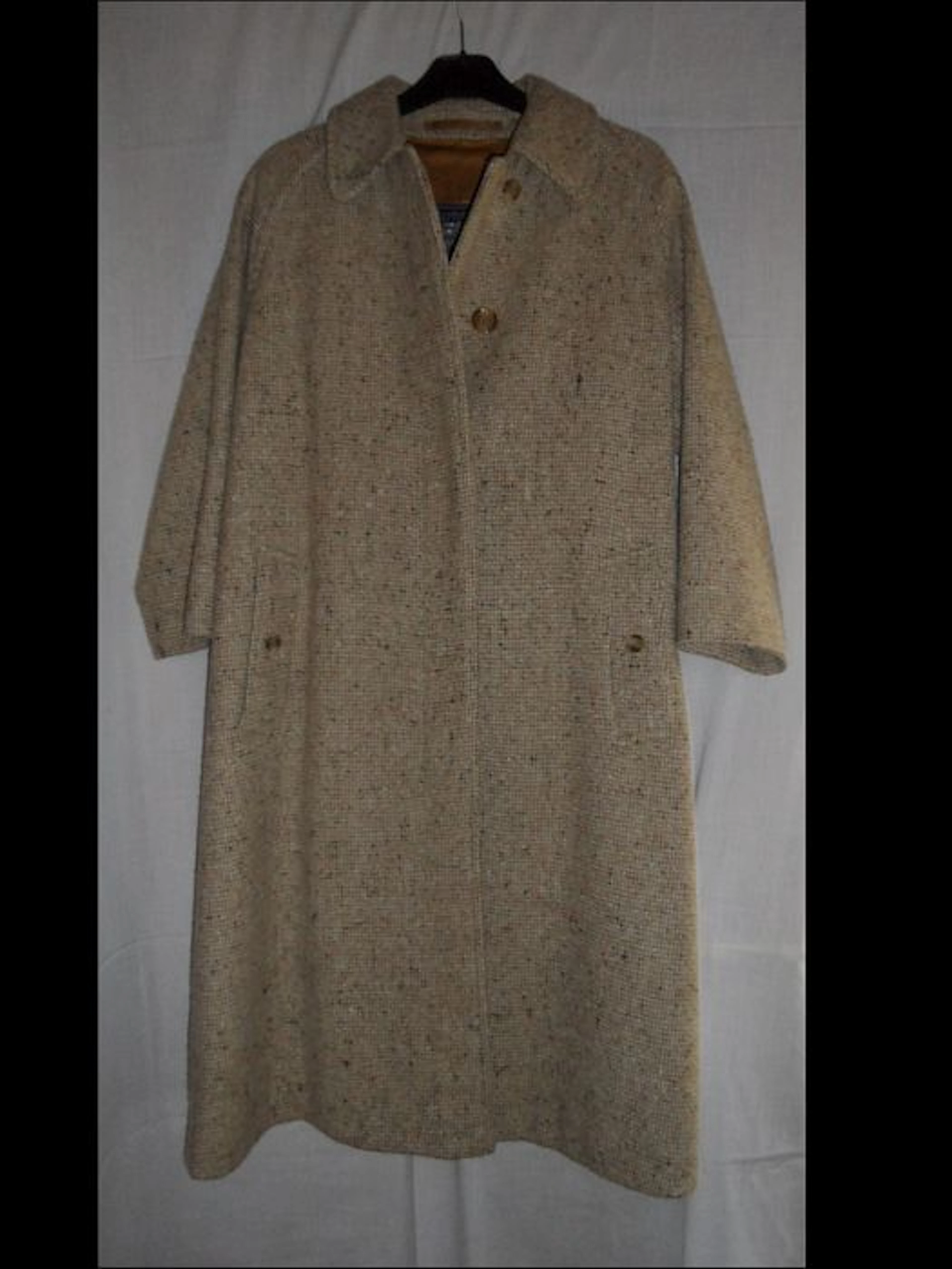 Burberrys Irish tweed coat