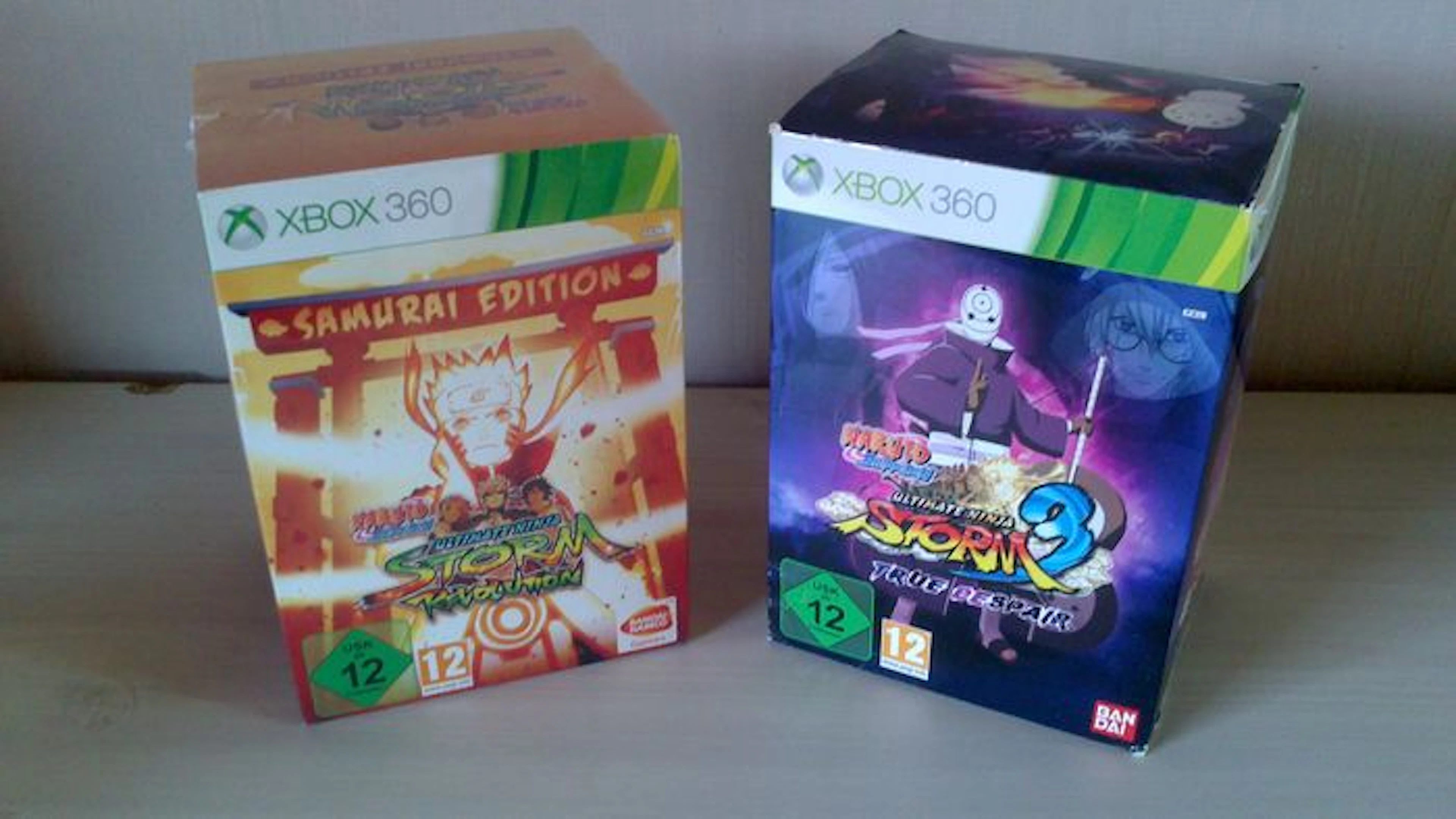 2 Naruto Collectors Items xbox360