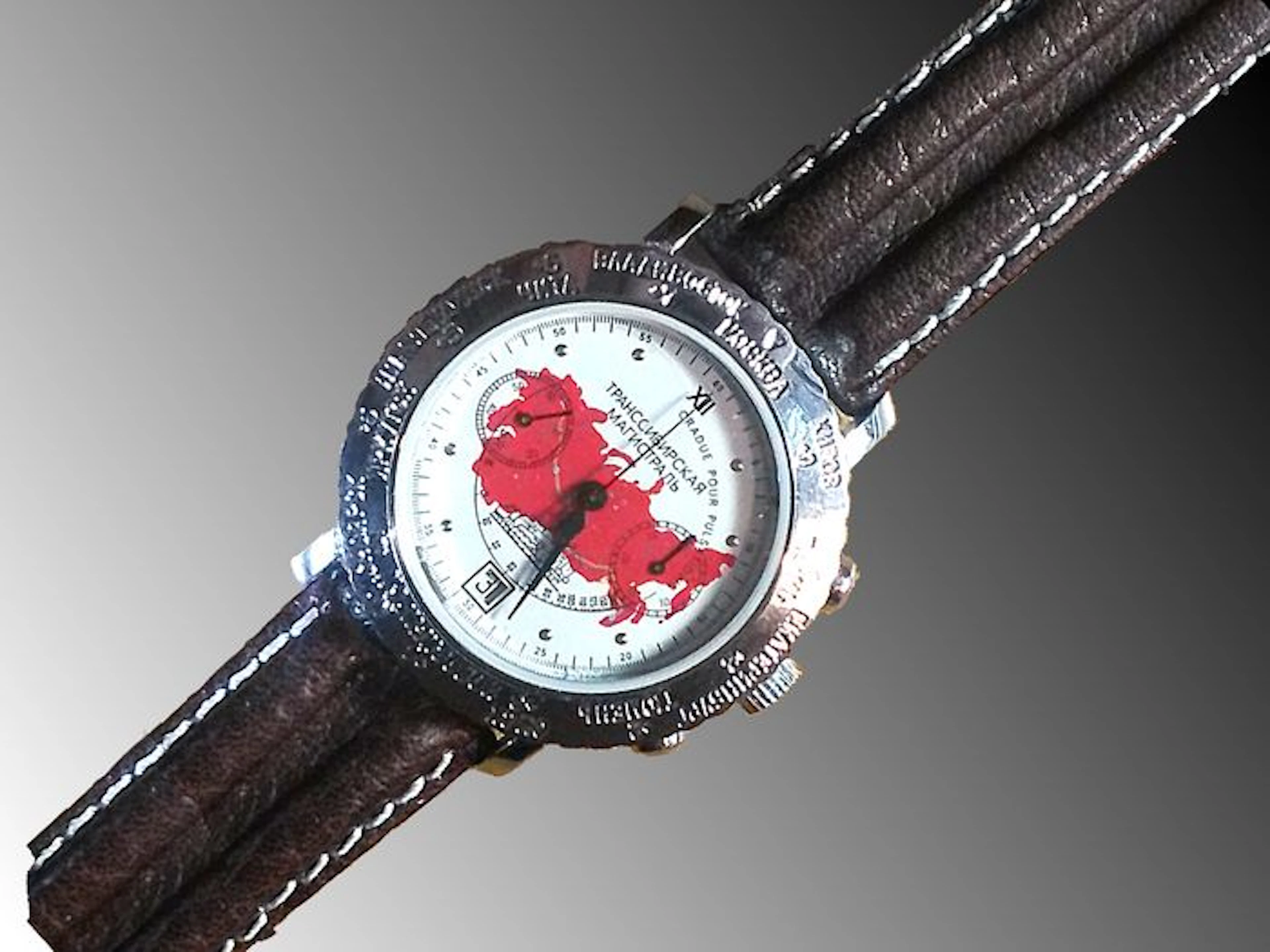 POLJOT chronographe- montre bracelet homme- année 2000