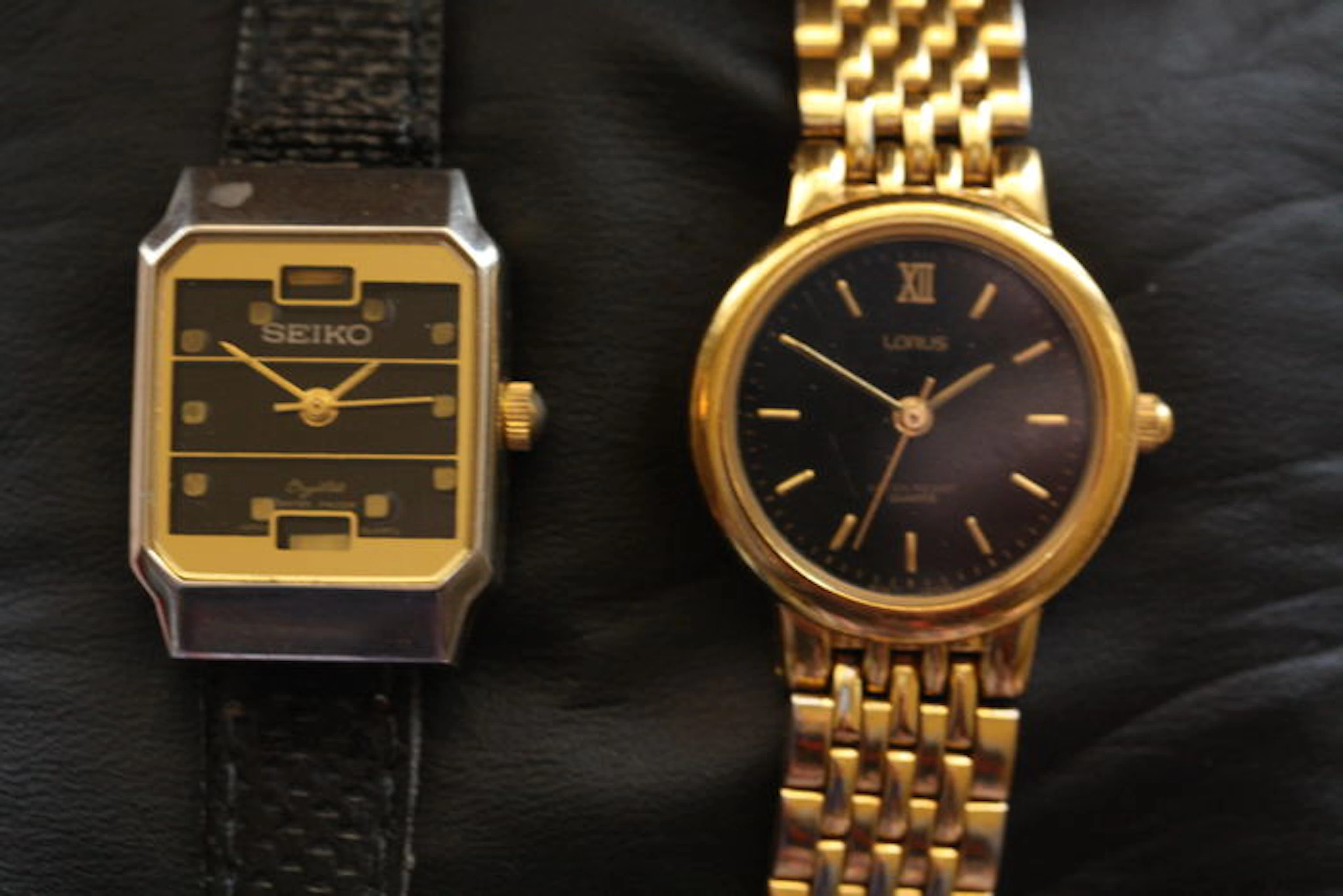 Lote 2 Relojes mujer Seiko Crystal y Lorus