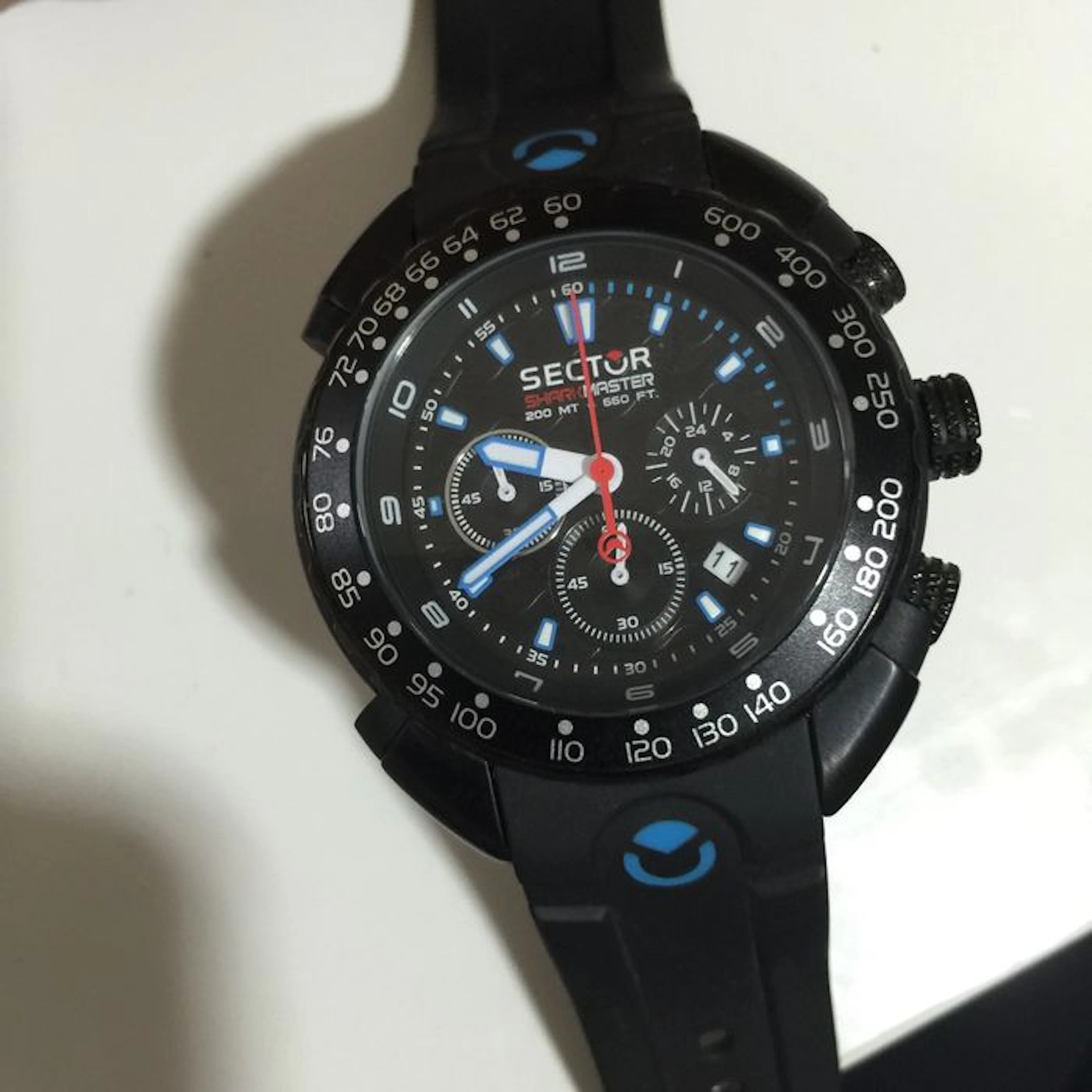 Sector sharkmasrer black - montre homme - année 2013