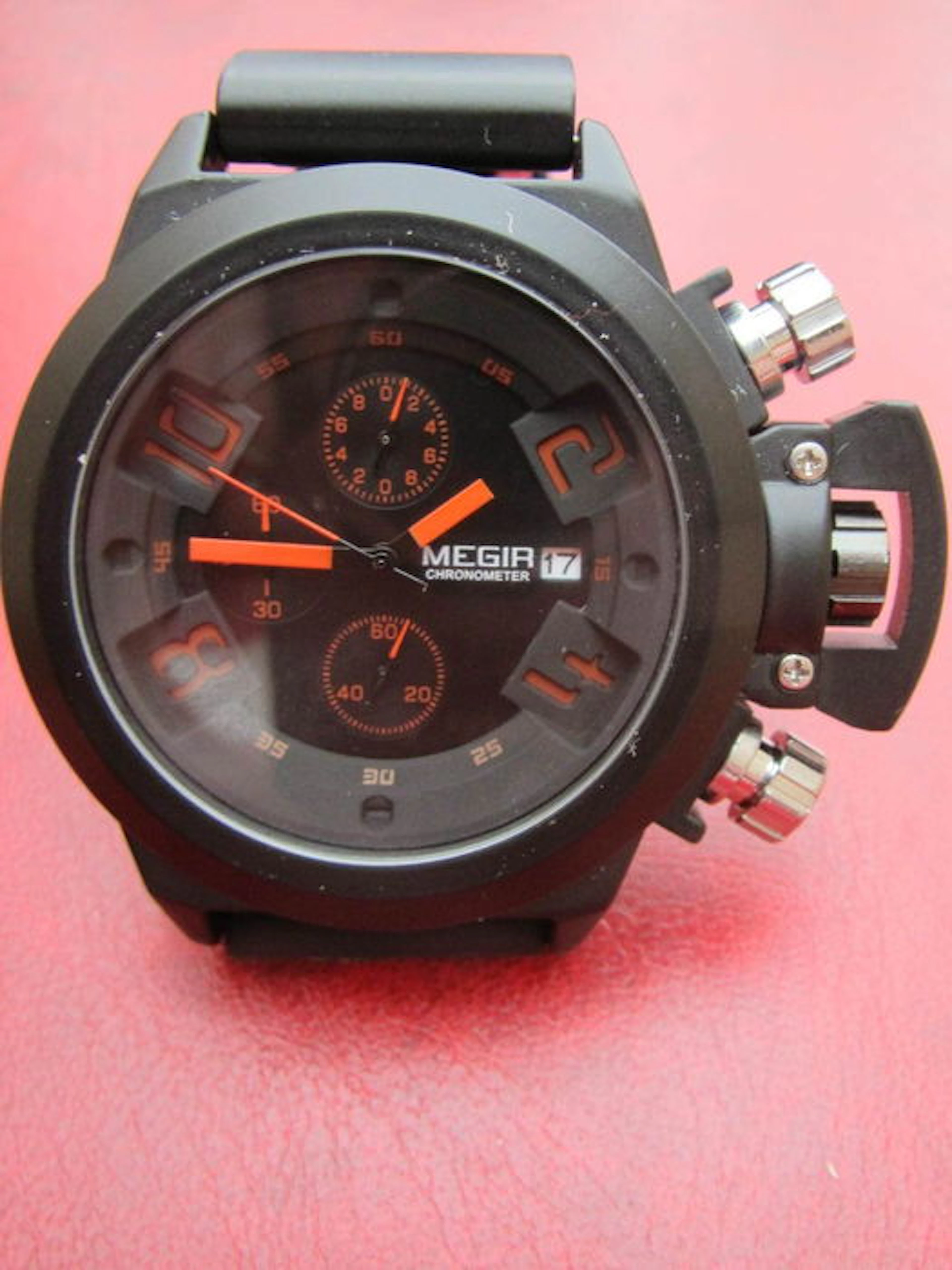 MEGIR mens chronograph XXL (2015)