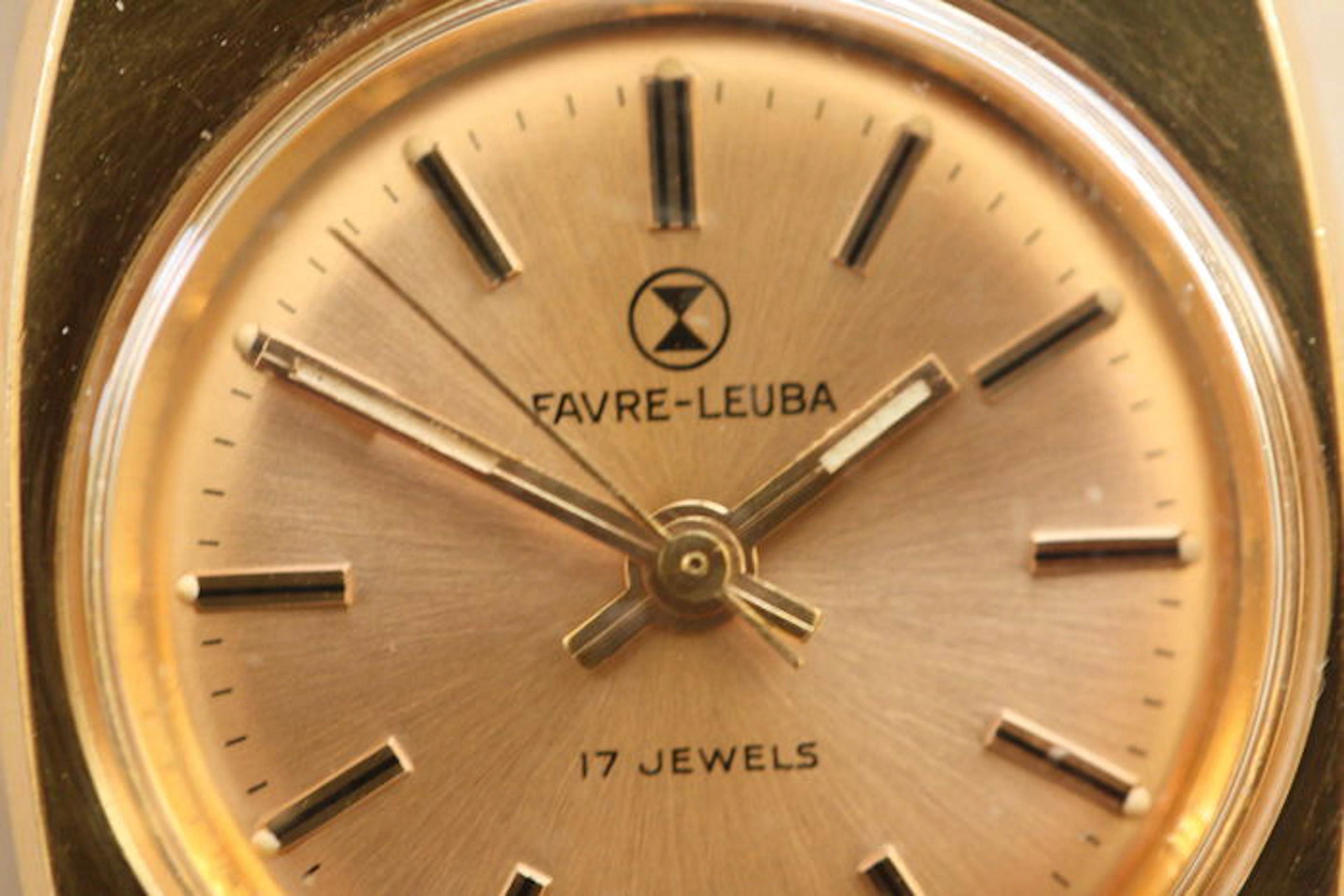 Favre - Leuba - Reloj de pulsera mujer - 17 jewels - swiss made -vintage 70,s
