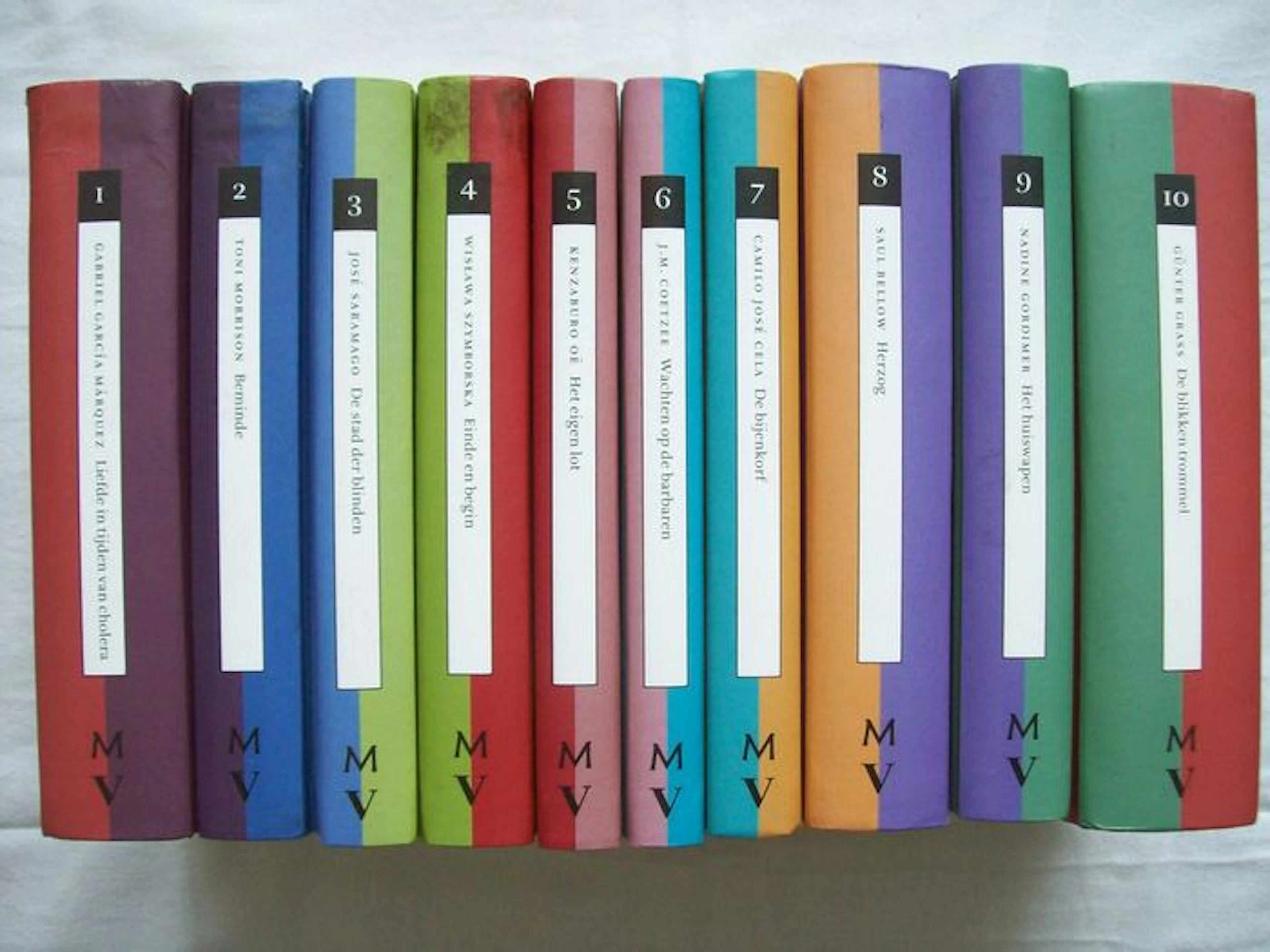 Literatuur; Nobelprijs bibliotheek - 10 delen - 2004