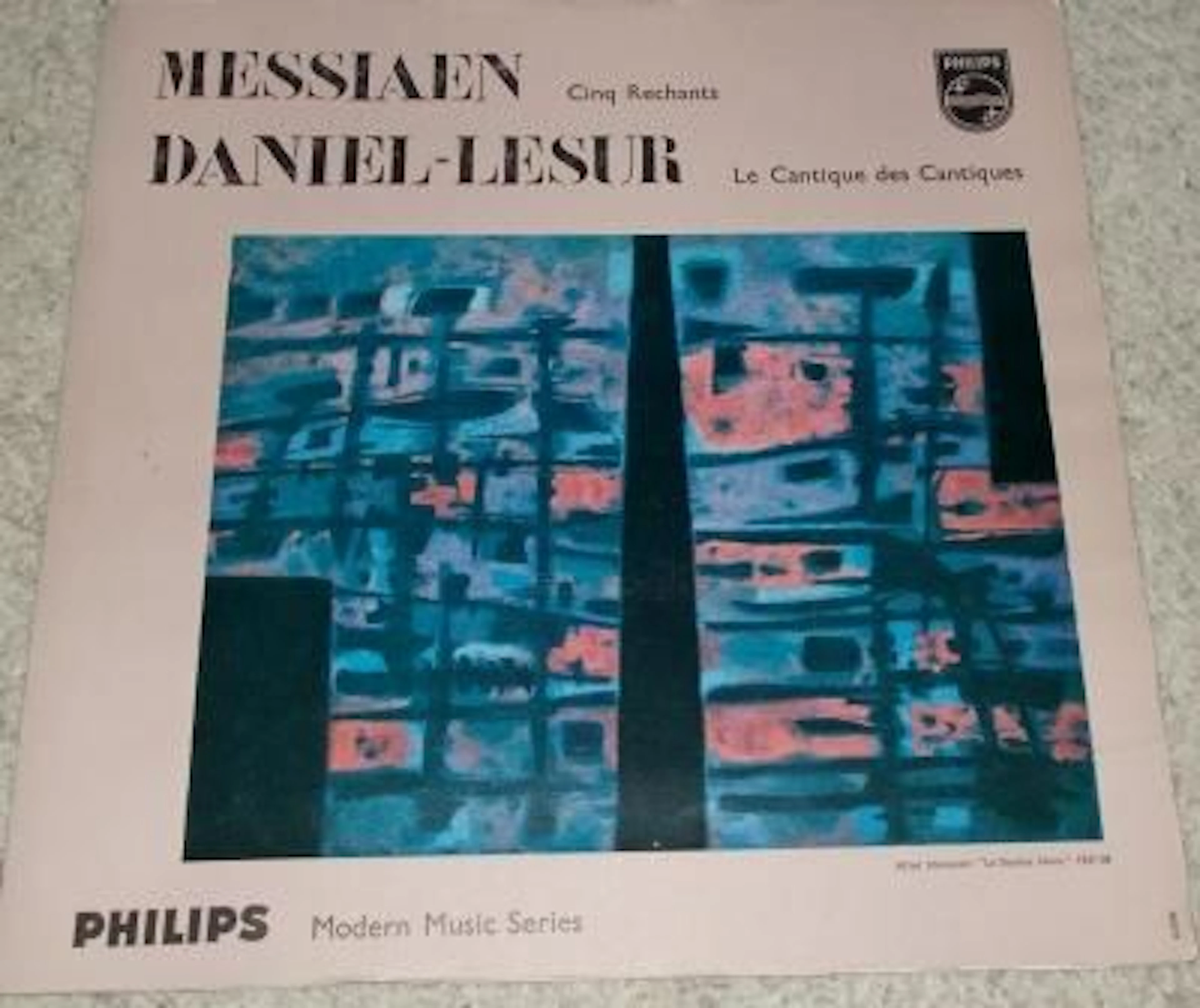 *Philips Modern Music Series* Lot of 5 Albums - Messiaen, Hindemith, Boulez, Schönberg, Stockhausen, Stravinsky