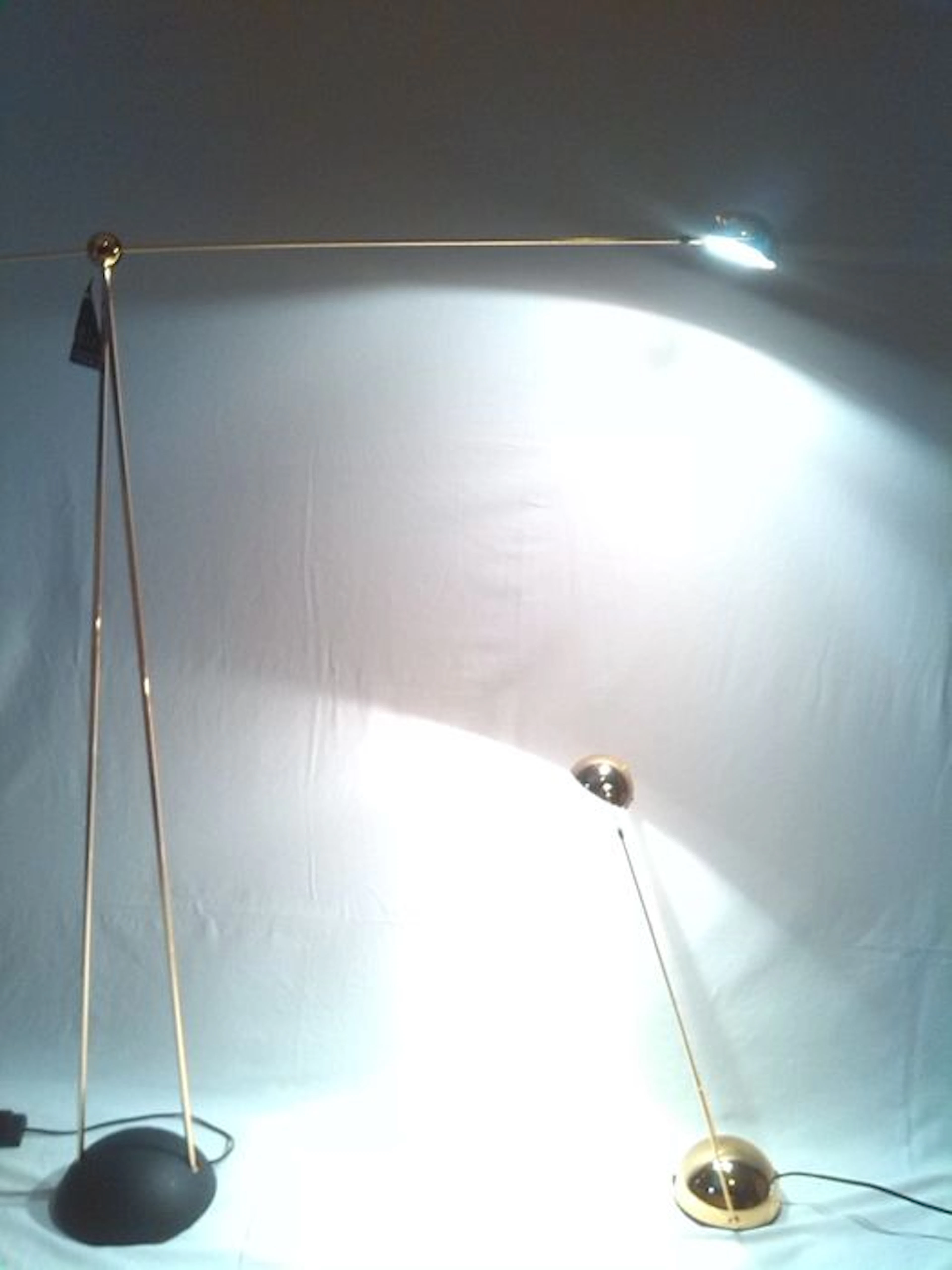 Stefano Cevoli - floor lamp "Yuki" and table lamp "meridiana"
