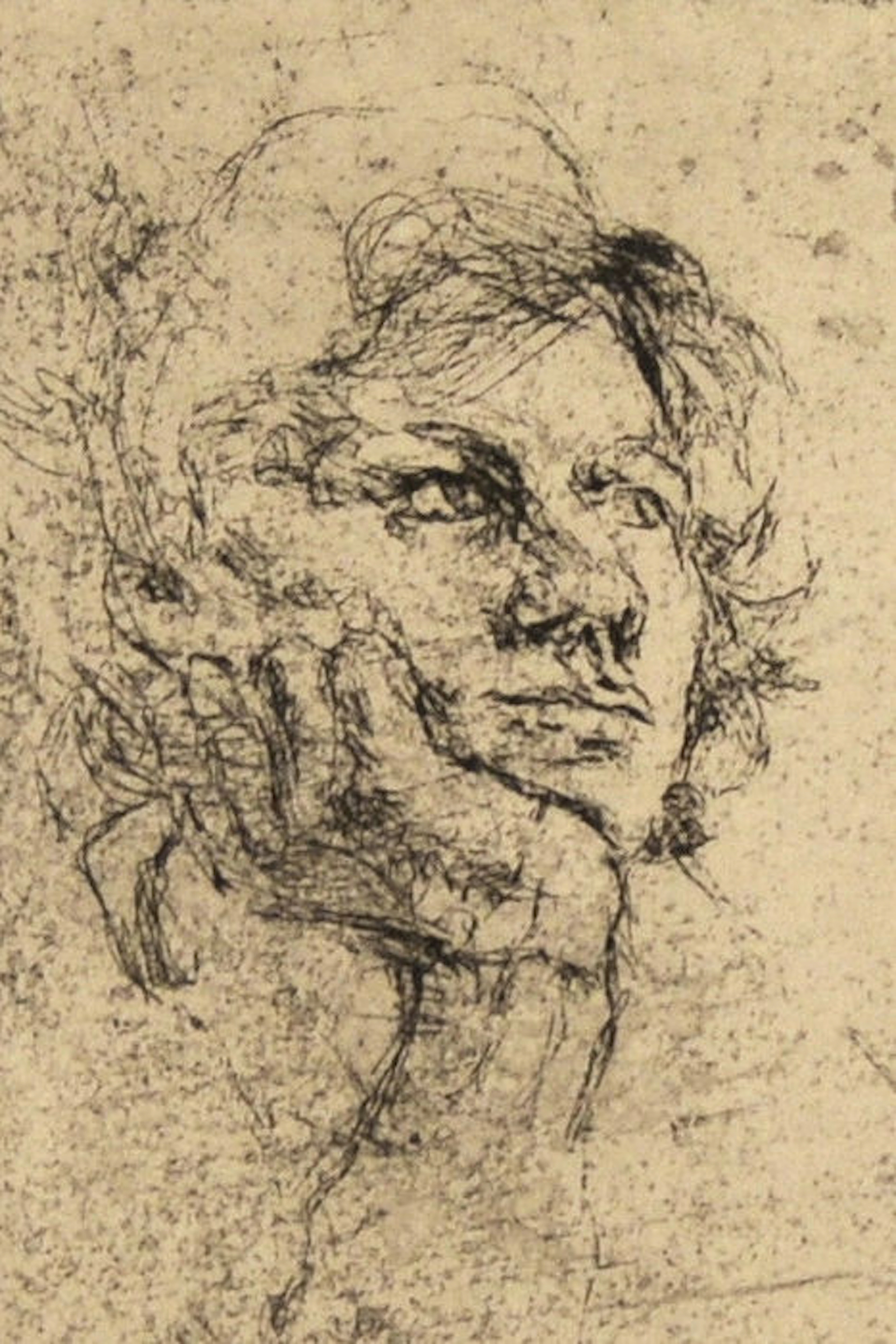 Enzo Faraoni - The pensive girl
