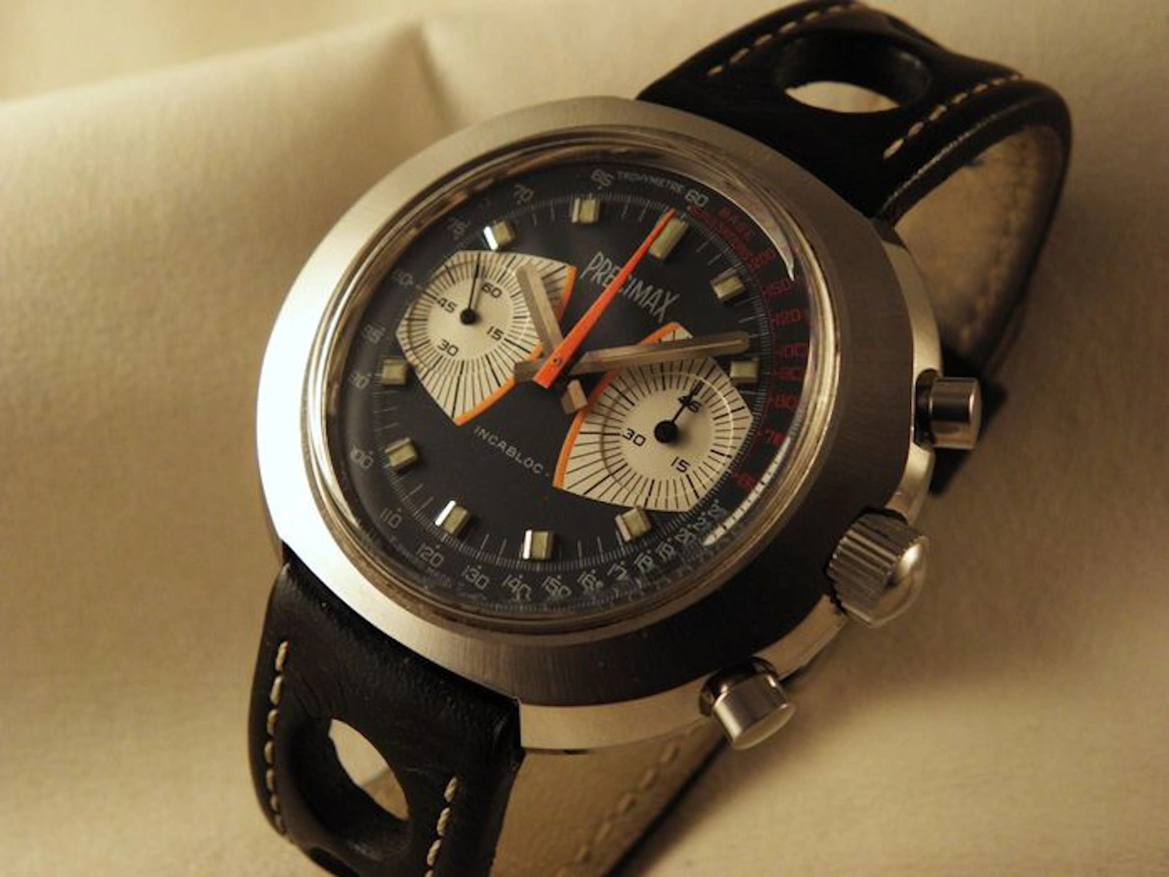 Precimax chronograph - men's watch - 1970s