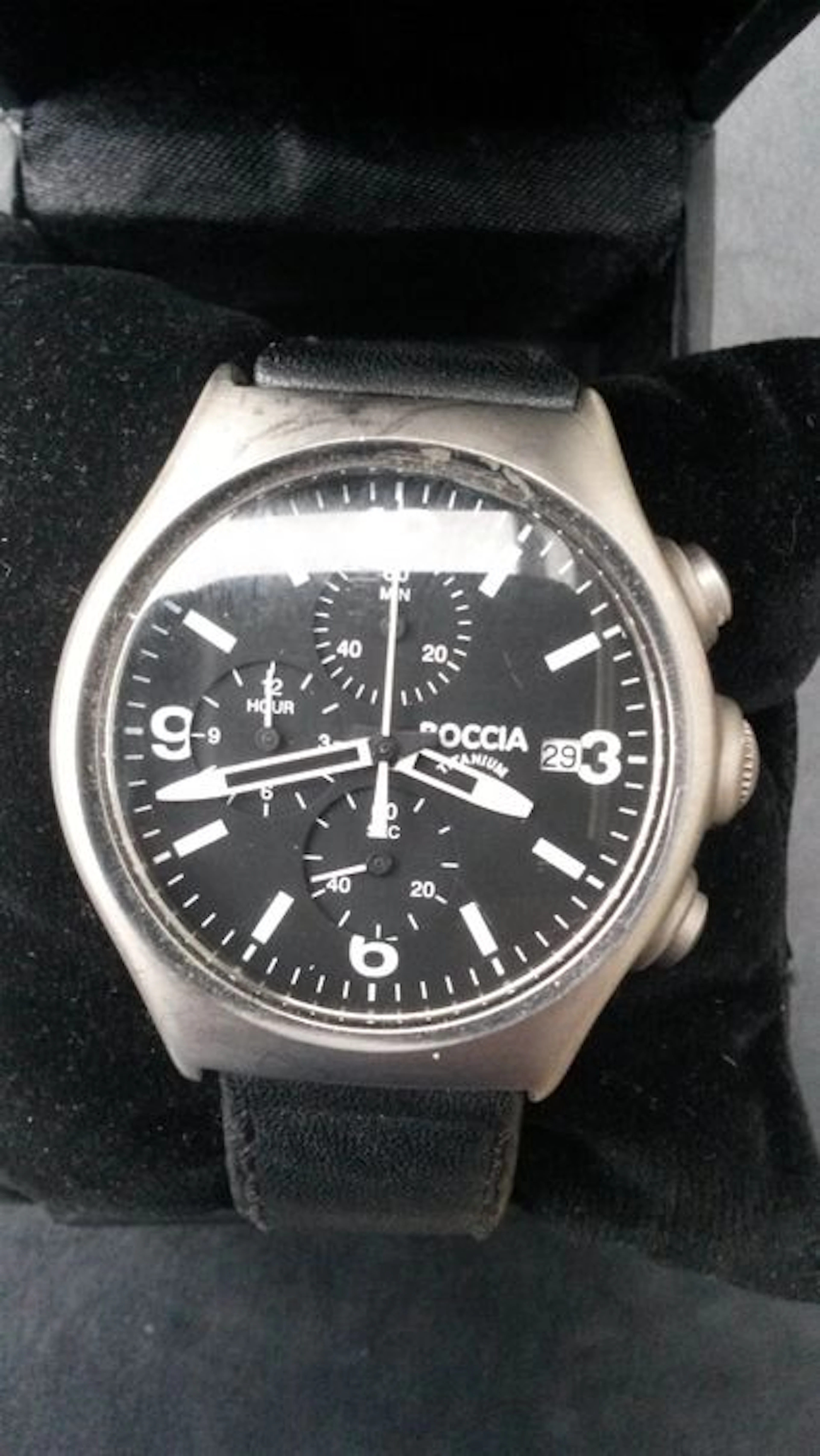 Boccia mens wristwatch 2005