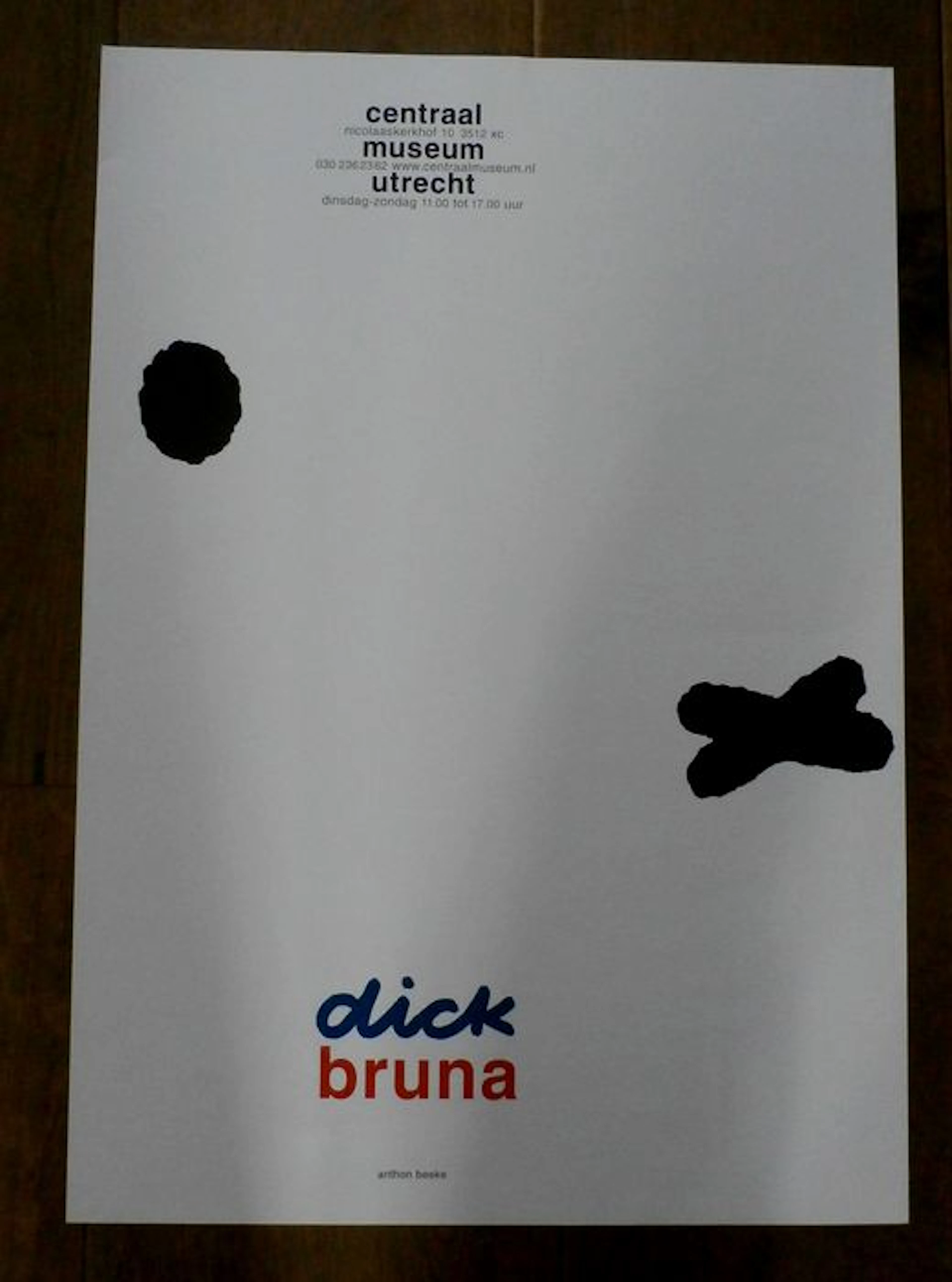 Anthon Beeke - 'Dick Bruna: Expo centraal museum Utrecht' - 2000/2001