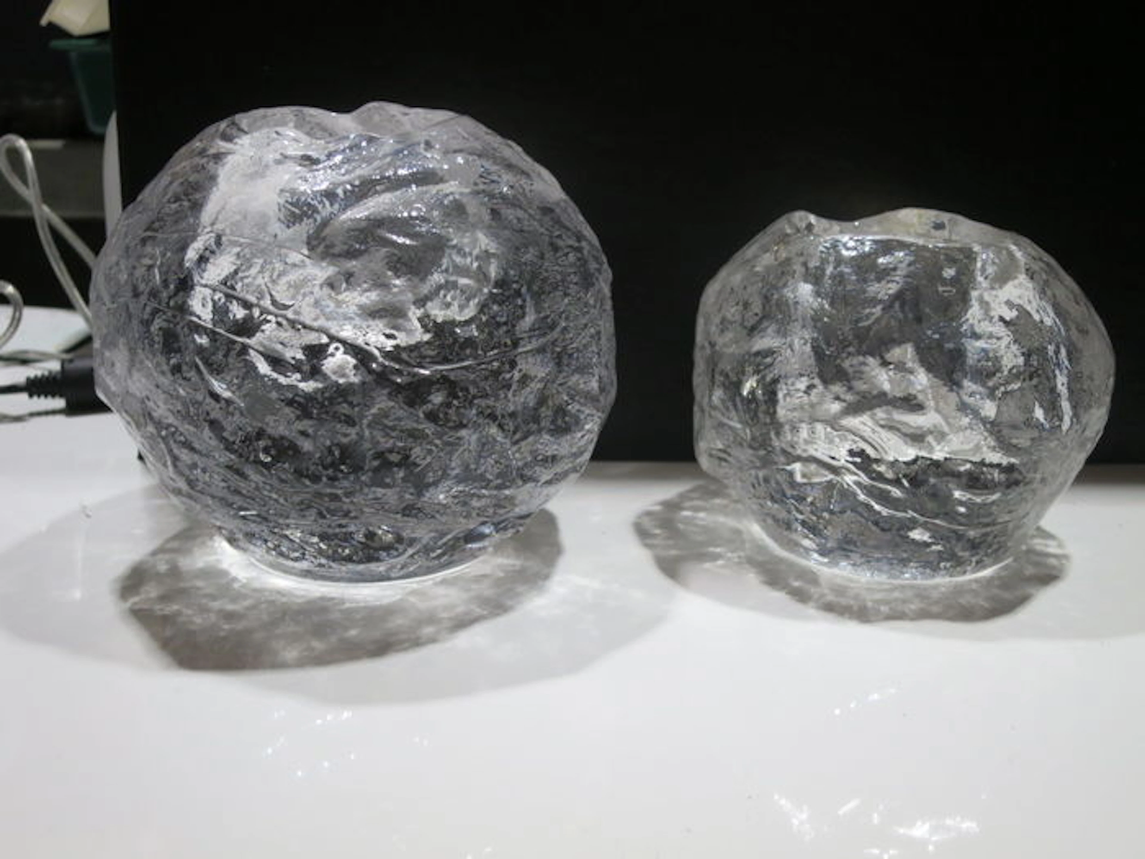 Ann Wärff for Kosta Boda - 4x ”Snowball” votive candle holders