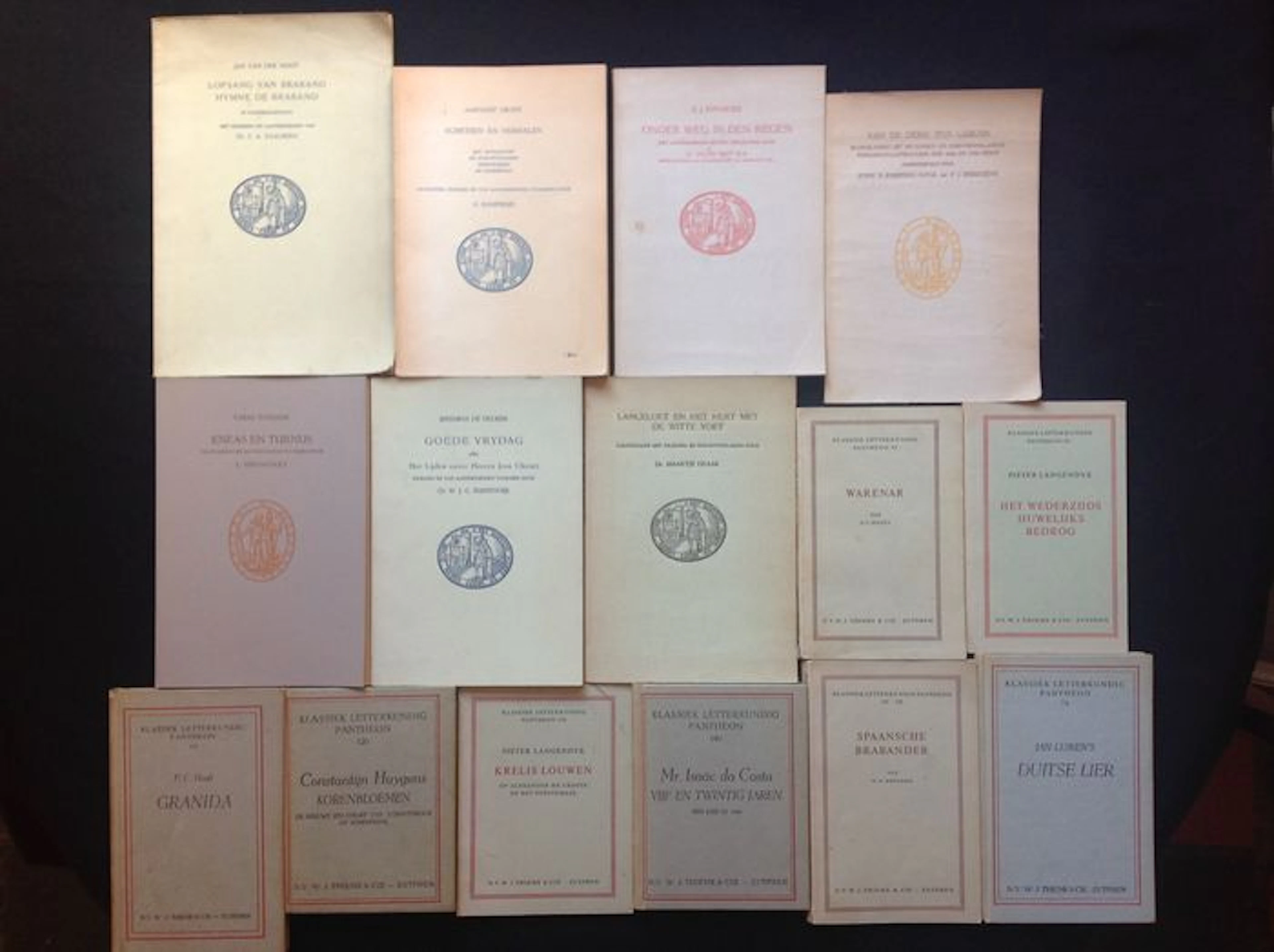 Klassieke literatuur; Lot met 33 klassieke uitgaven - 1901/1978