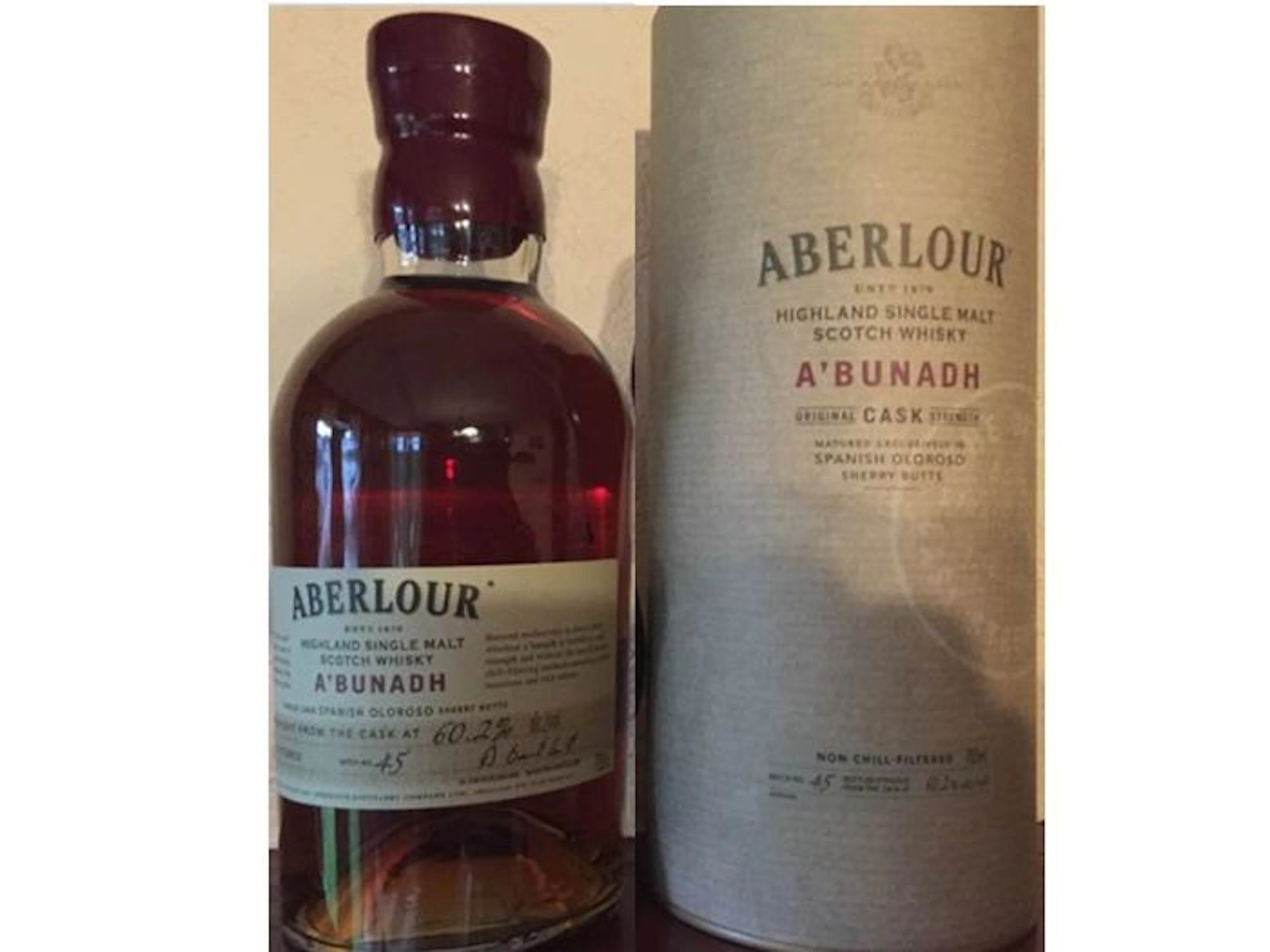 Aberlour A`bunadh batch 45 limited