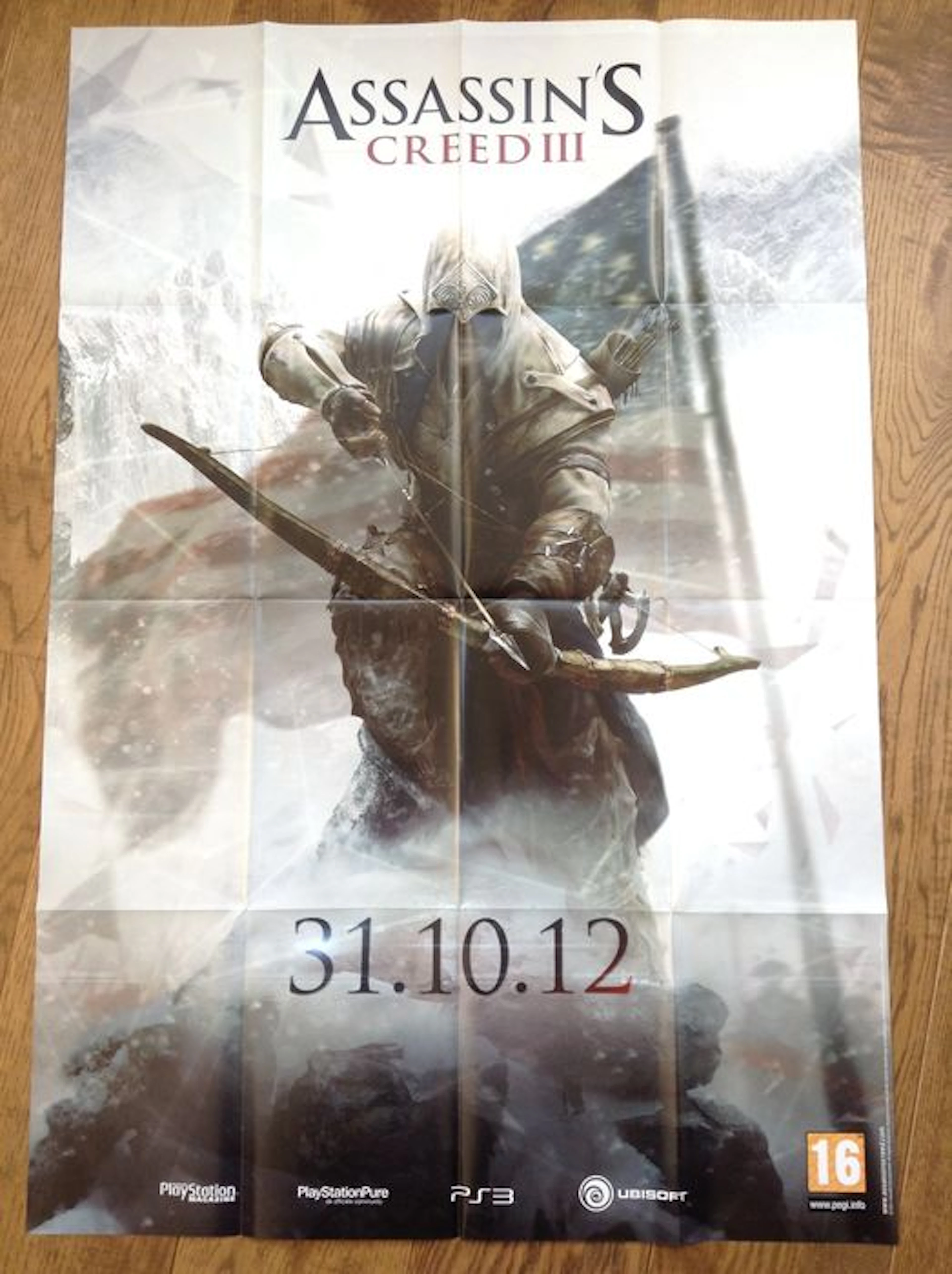 Lot van 12 game posters van verschillende Playstation games