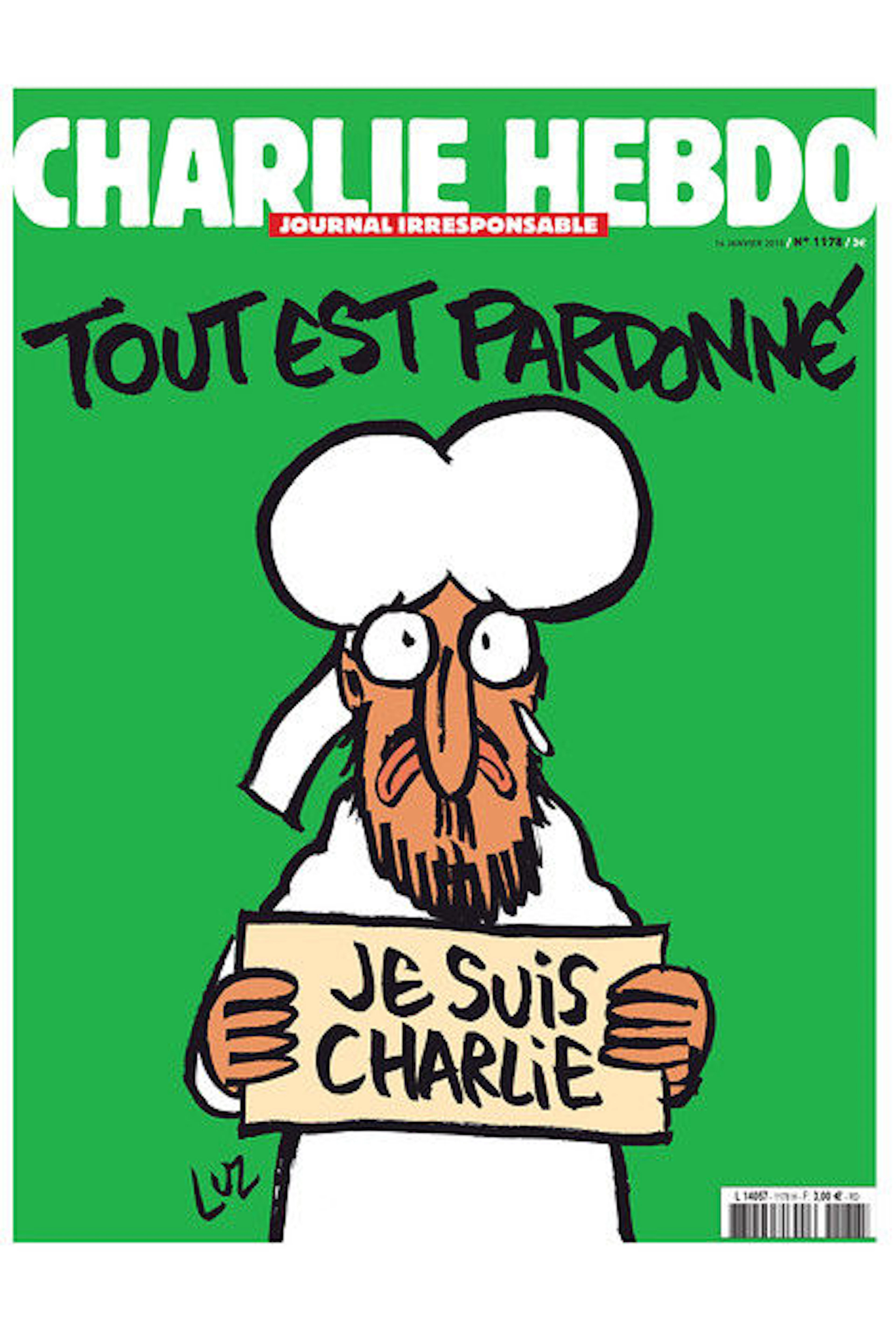 Charlie Hebdo. Journal Irresponsable - 5 issues - 2015