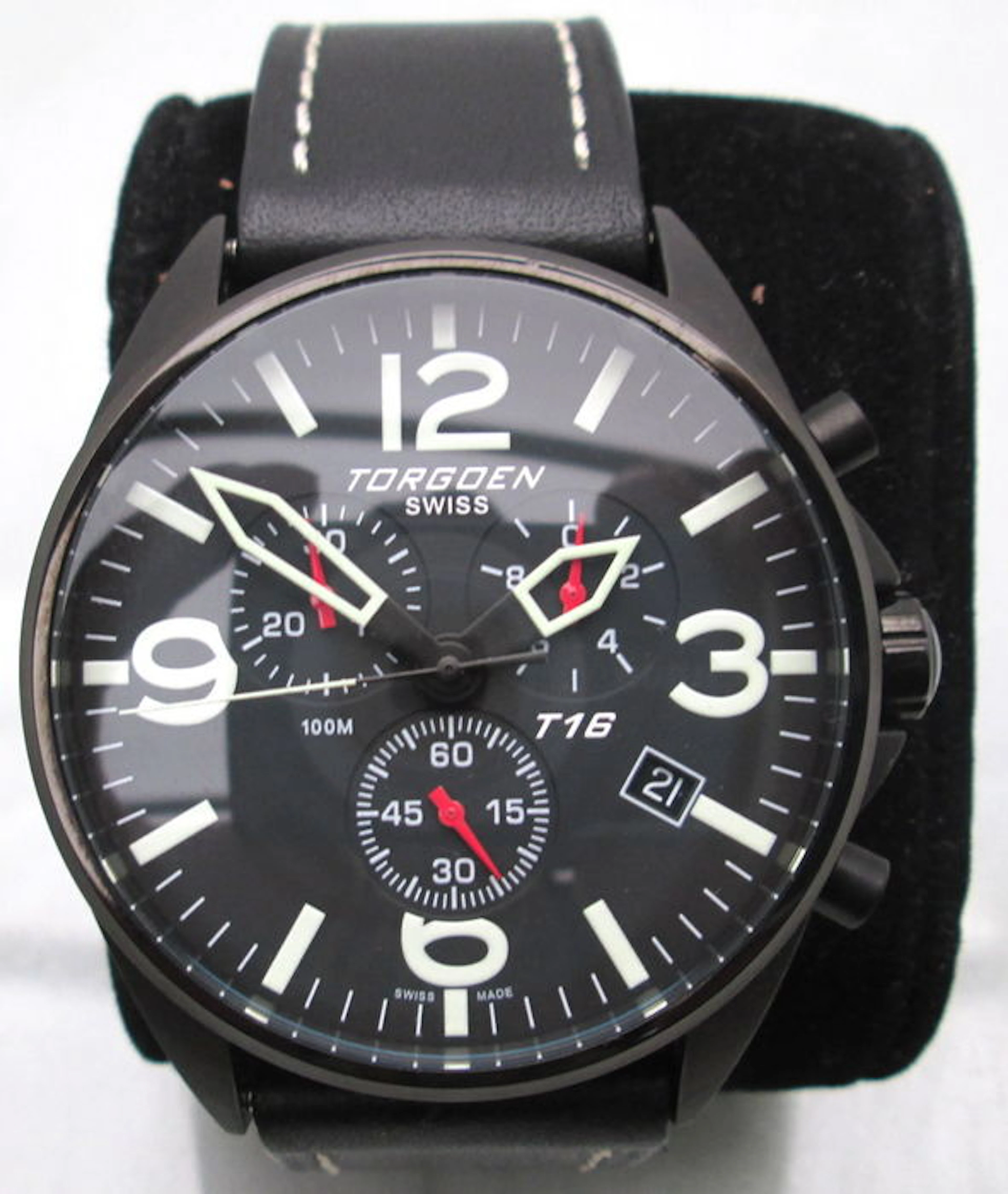 Torgoen T16 - Gentlemen's wrist watch