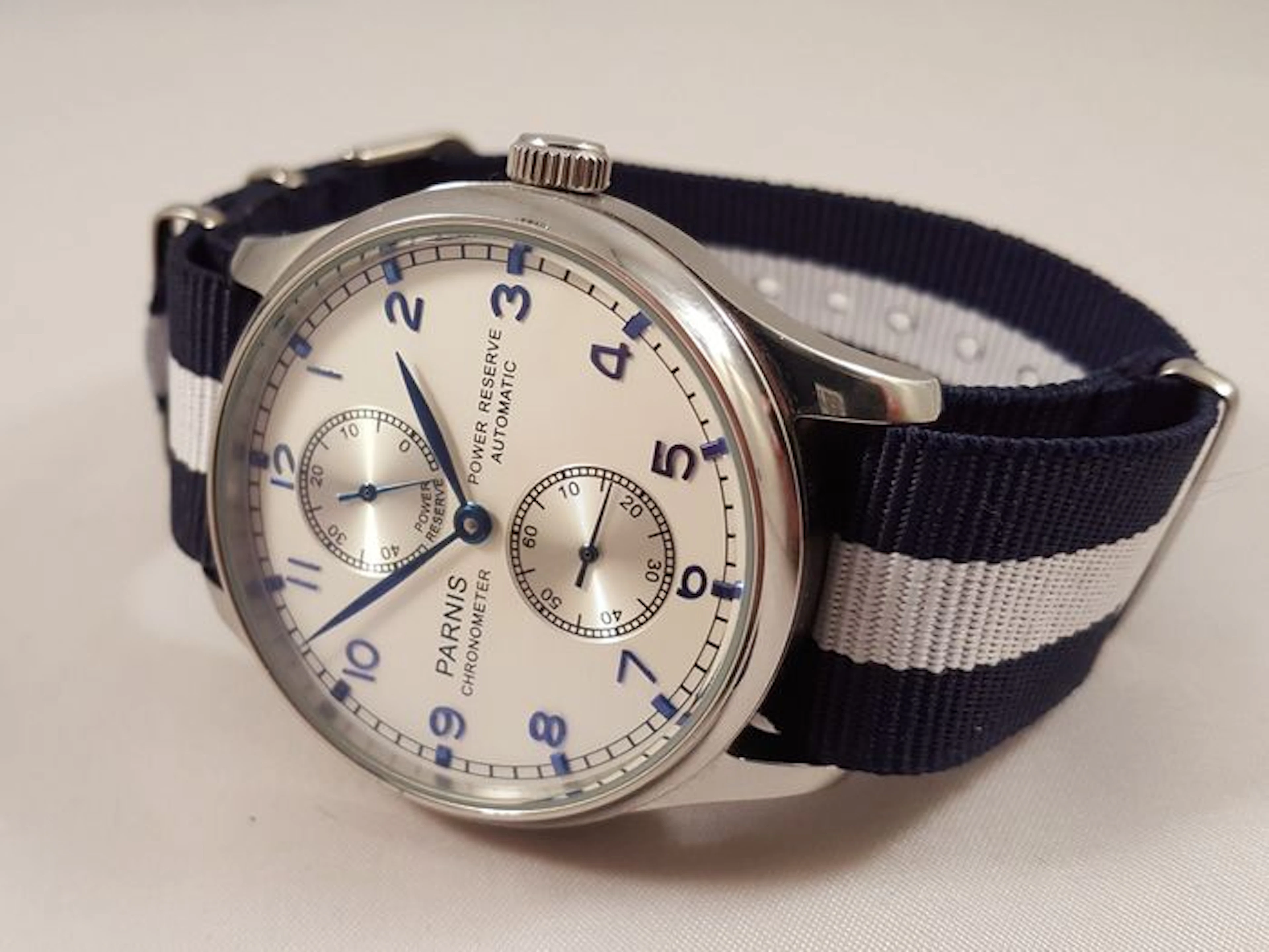 Parnis Chronometer Power Reserve Automatic - wrist watch - post-2000