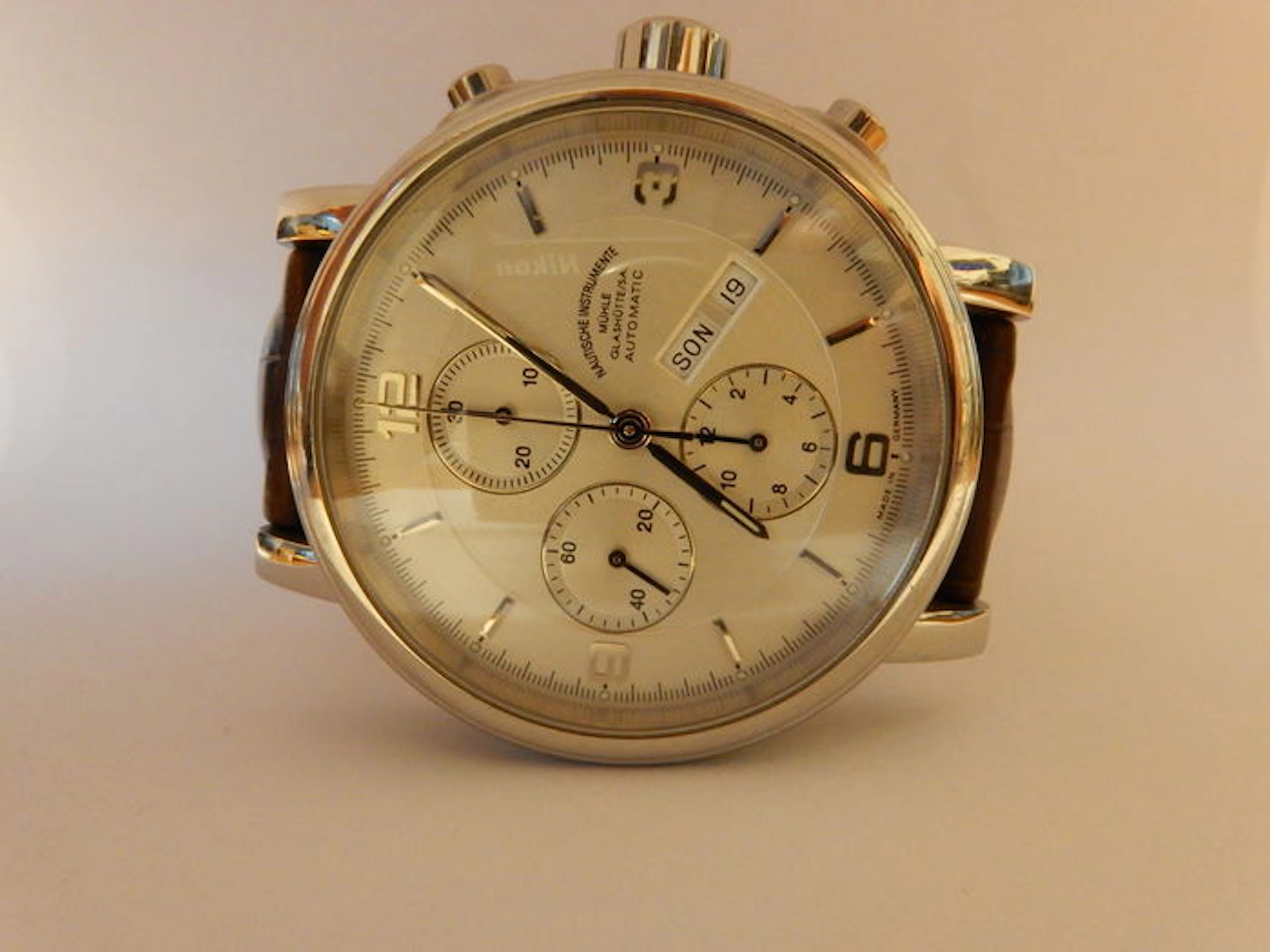 Mühle Glashütte Hommage an Robert Muhle limited edition - Men's watch
