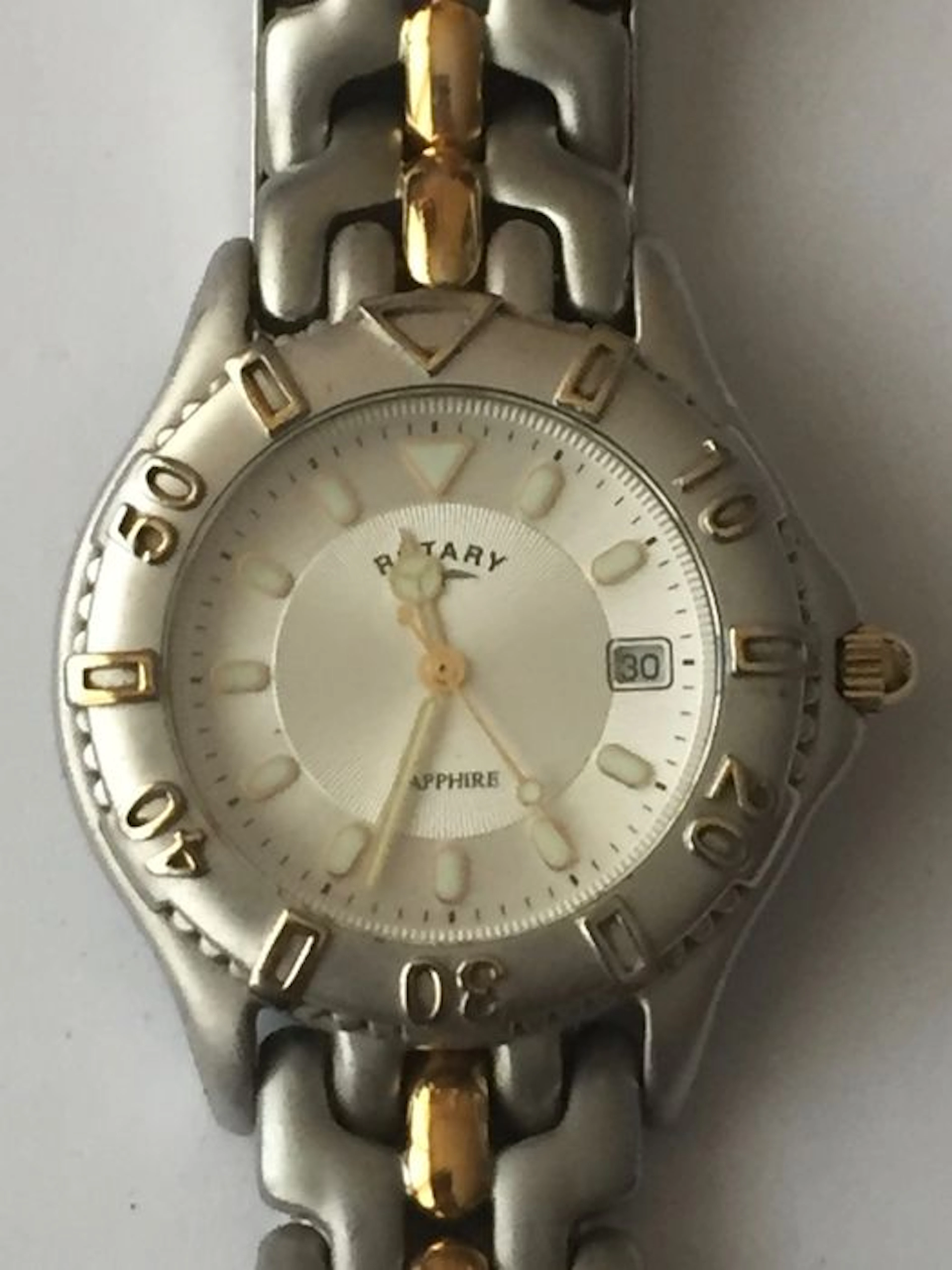 ROTARY "Aspen Sapphire Diver" - men's wristwatch - vintage 1971-83