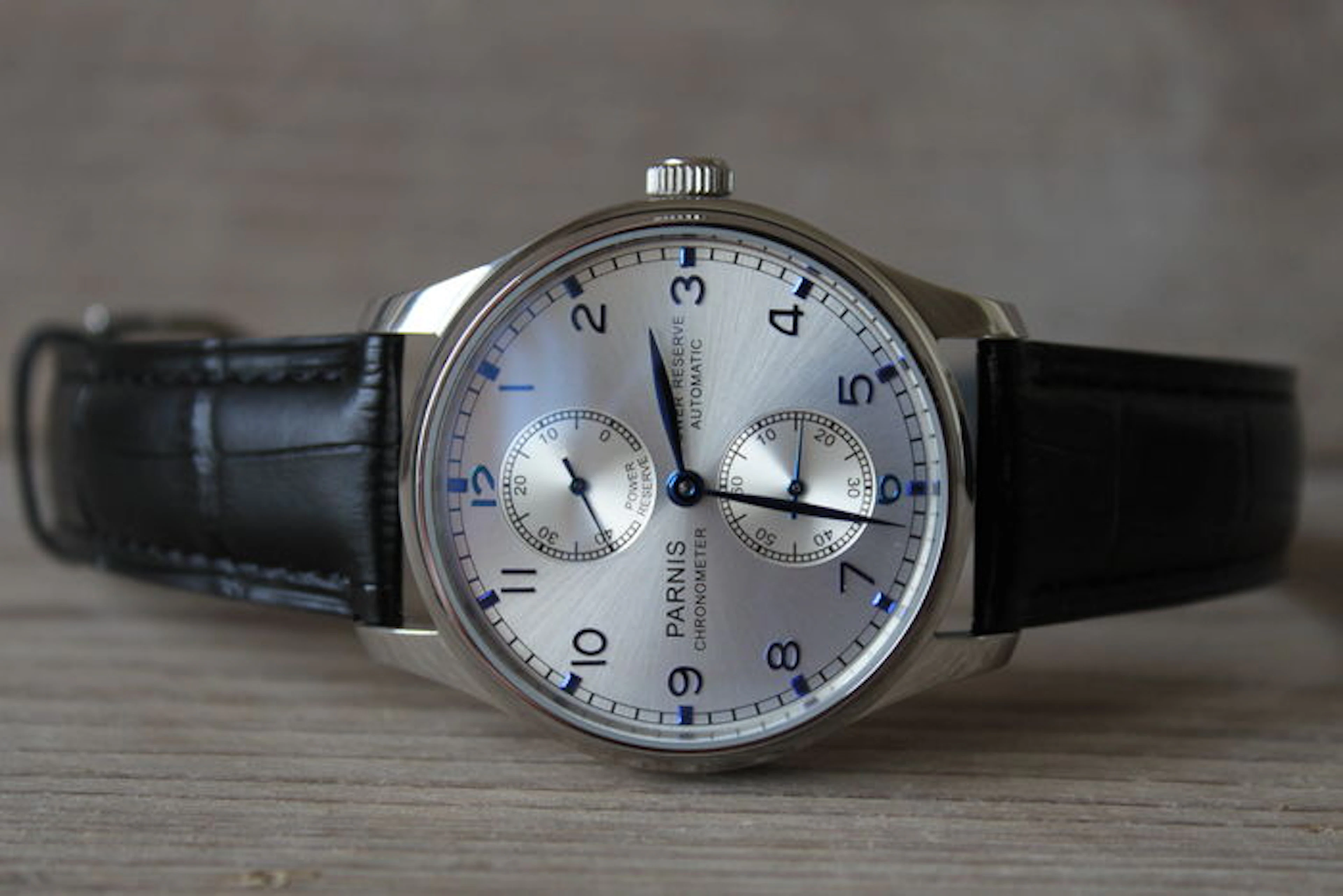Parnis Power Reserve Automatic - Wrist watch - 2015
