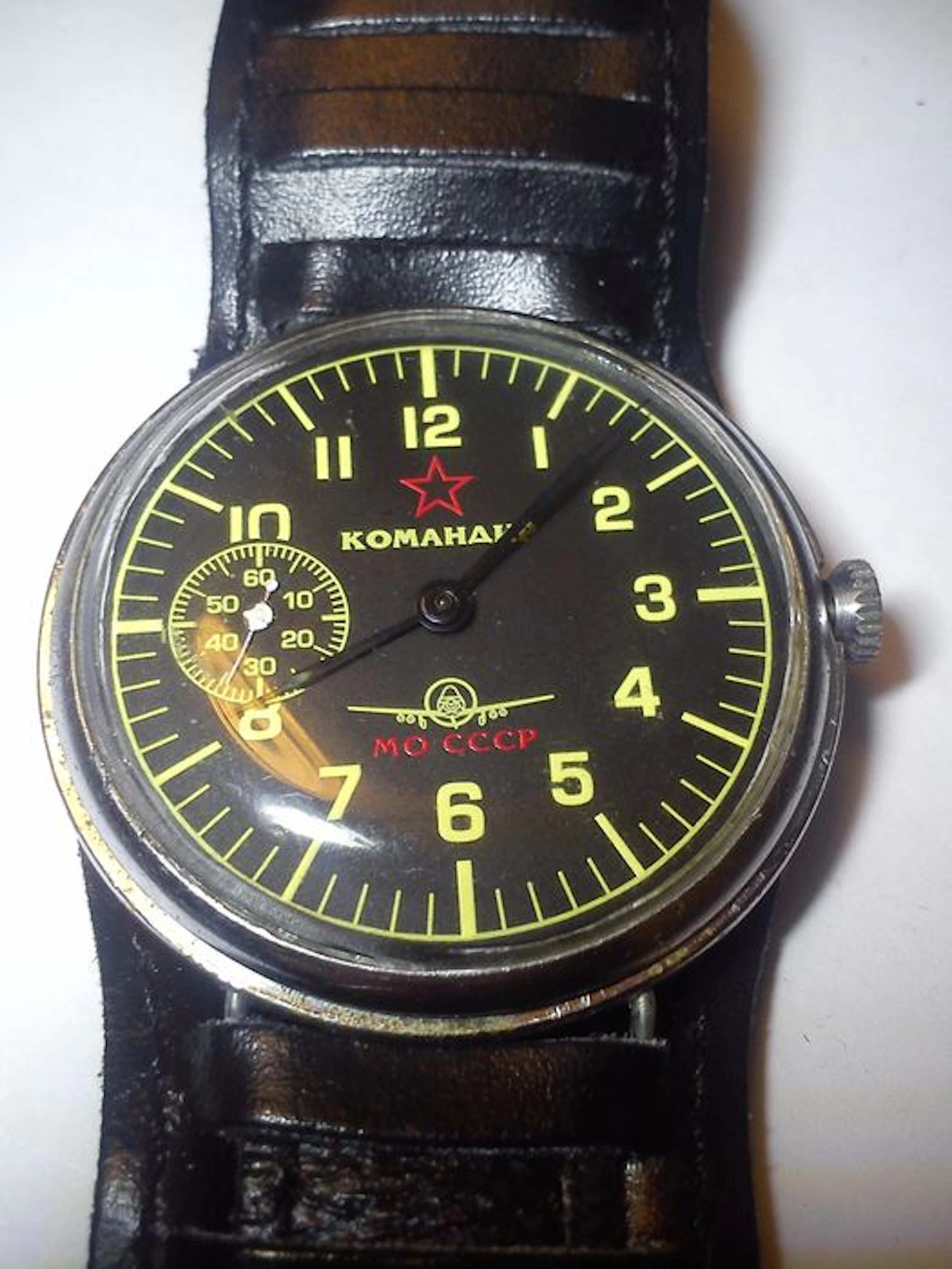 KOMANDIR - MO CCCP militair polshorloge - VINTAGE 1956 Koude Oorlog USSR
