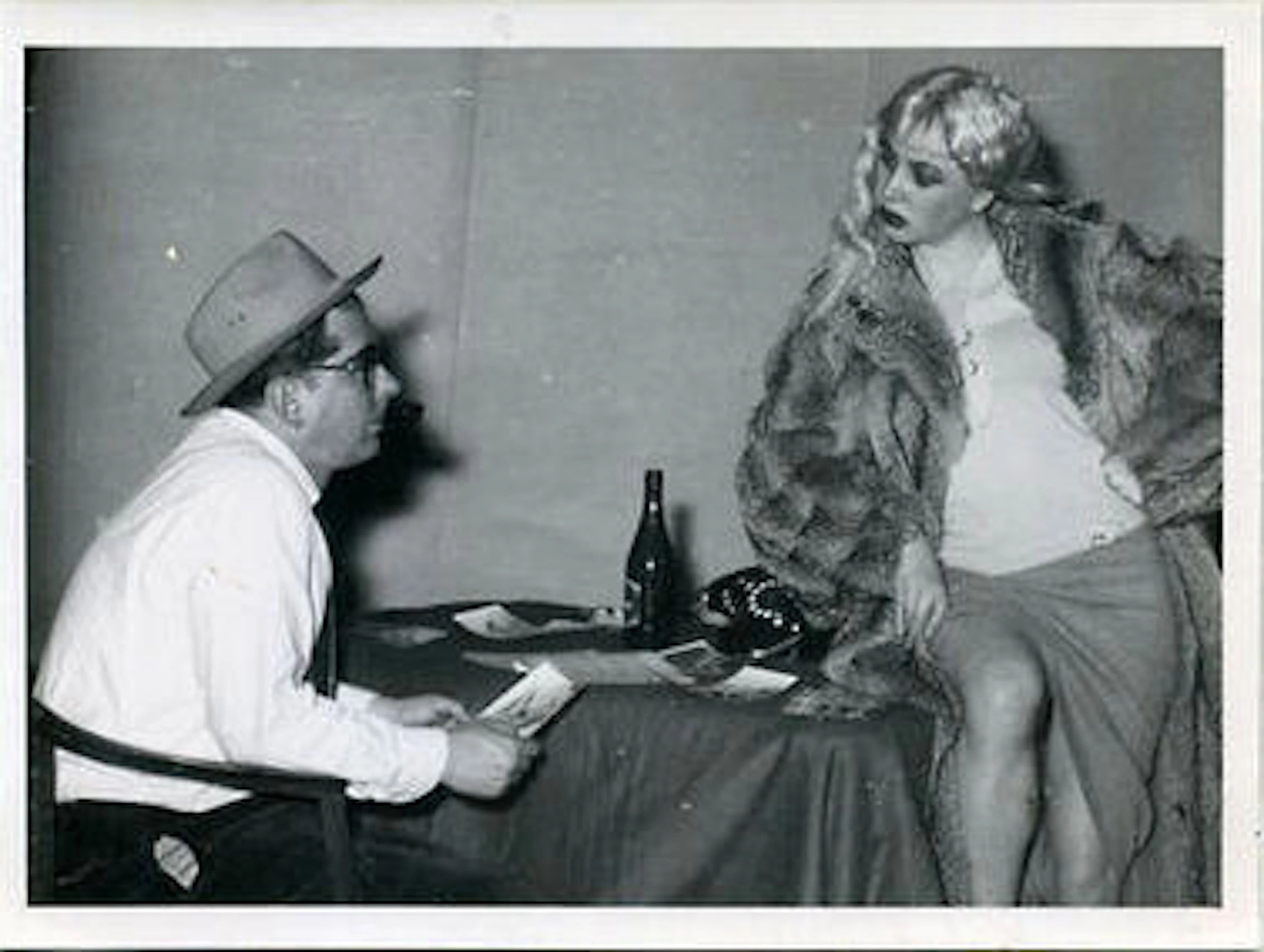 Photo; Lot with 35 pornographic photographs attributed to Willi Wottle - c. 1950's